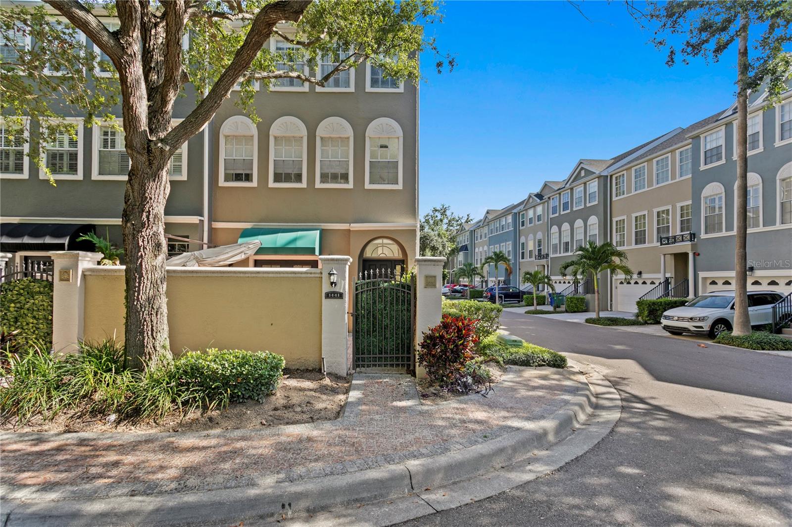 Harbour Island Luxury Living at its Finest! Step into this stunningly renovated 3 bedroom, 2.5 bathroom End Unit townhome nestled in the heart of Tampa’s exclusive Harbour Island. Behind the 24-hour guard-gated entrance, you’ll find a private oasis with thoughtful upgrades and sophisticated details that will set this home apart. As you enter the home, you’ll notice all new white oak wood flooring flowing seamlessly throughout, accented by crown molding, custom baseboards, and charming shiplap walls that create a warm and coastal feel. The gourmet kitchen boasts all new appliances with gas range, perfect for the Chef in the family and for entertaining. The first floor can be designated for so many things whether you want to have it for a hang out/living area, and the second floor is where the kitchen, second living, powder bath and dining room are. This home is truly a blank canvas! Heading up to the third floor, you’ll find the master suite. The primary bathroom has been completely remodeled adding all new tile, fixtures, and lighting, which give it a coastal and neutral feel. Two other bedrooms share the most beautifully done adorned with marble tile on the floor all the way lining the guest suite. The wallpaper and gold mirror is the perfect touch to this bathroom. This home has many upgrades including being freshly painted throughout, brand new white oak flooring, custom crown molding throughout, shiplap accents throughout, all new premium appliances, newer HVAC, and TESLA Charging Station. Situated within a 24- hour manned guard gated community, homeowners will enjoy unmatched privacy, security, and proximity to Tampa’s finest dining, shopping, entertainment and the vibrant Water Street District. At this address you’re 30 minutes to some of the best beaches, 15 minutes to Tampa International Airport, and you’re also in one of the most premier school districts in the city. Located in Plant, Wilson Middle School and Gorrie Elementary.
