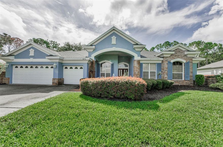 Arthur Rutenberg Custom Home in Myrtle Point of Lansbrook – now offered at $1,099,999, well below the recent appraised value of $1,185,000. With 4,395 square feet of living space on over a half-acre fenced lot, this home represents an extraordinary opportunity to get into one of Lansbrook's premier subdivisions - Myrtle Point - at approximately $250 p/sqft. The property offers five bedrooms, three full baths, two half baths, and a three-car garage, along with a unique upstairs bonus room designed by the original architect when the home was built. This one-of-a-kind feature makes this residence truly stand out in the Lansbrook community.

Inside, you are greeted with soaring ceilings, plantation shutters, recessed lighting, and a welcoming fireplace that add timeless sophistication. The renovated kitchen includes shaker cabinetry, quartz countertops, a farmhouse sink, and stainless steel appliances. The spacious primary suite features two walk-in closets and an updated bath. Multiple living and entertaining areas flow seamlessly to a bright sunroom and to the screen-enclosed pool and covered lanai, creating the perfect setting for both lively gatherings and quiet relaxation.

Over $60,000 in major updates have already been completed, providing peace of mind and significant savings. The roof was replaced approximately five years ago at a cost of $35,000. Three HVAC systems, representing a $25,000 investment, include one brand-new system and two others replaced within the past 2–3 years. The kitchen and family room flooring have also been updated, while several bathrooms and portions of flooring remain original, offering buyers the opportunity to personalize and further increase the home’s value.

Outdoor living is designed for the Florida lifestyle, with a screened pool, covered lanai, and large fenced lot. The Lansbrook community offers exceptional amenities including a private lakefront park on Lake Tarpon with boat ramp, docks, pavilion, playground, and walking trails; Lansbrook Commons Park with soccer, football, volleyball, and basketball facilities; miles of scenic walking and biking trails; the amazing Lansbrook Golf Course within the neighborhood; and a YMCA at the community entrance. Conveniently located near shopping, dining, top-rated schools, and Tampa International Airport, this home offers a rare opportunity to combine size, quality construction, and a sought-after location at a tremendous value. Motivated seller—bring all offers.