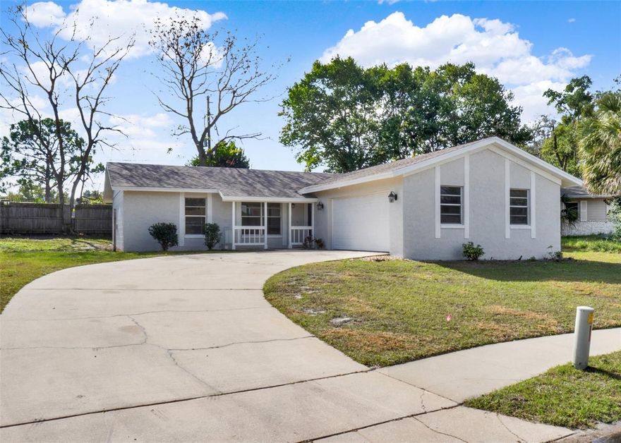 Beautifully renovated 3/2 in Longwood, Now Available!  New HVAC (2025), Newer Roof (2018), Full Re-pipe (2017), New Electrical Panel (2026 -scheduled).  New Interior Paint, New Exterior Paint, New Fans/Fixtures, New Appliances, New Commercial Grade Luxury Vinyl Flooring, Remodeled Bathrooms, New Interior/Exterior Doors, New Sliding Glass Door, and more!    This home is Move-in Ready!  Schedule your private showing today!