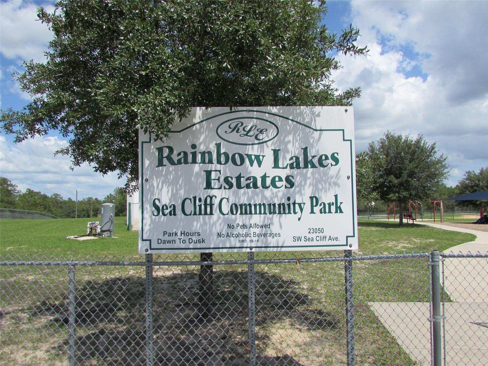 RAINBOW LAKES ESTATES - Residential