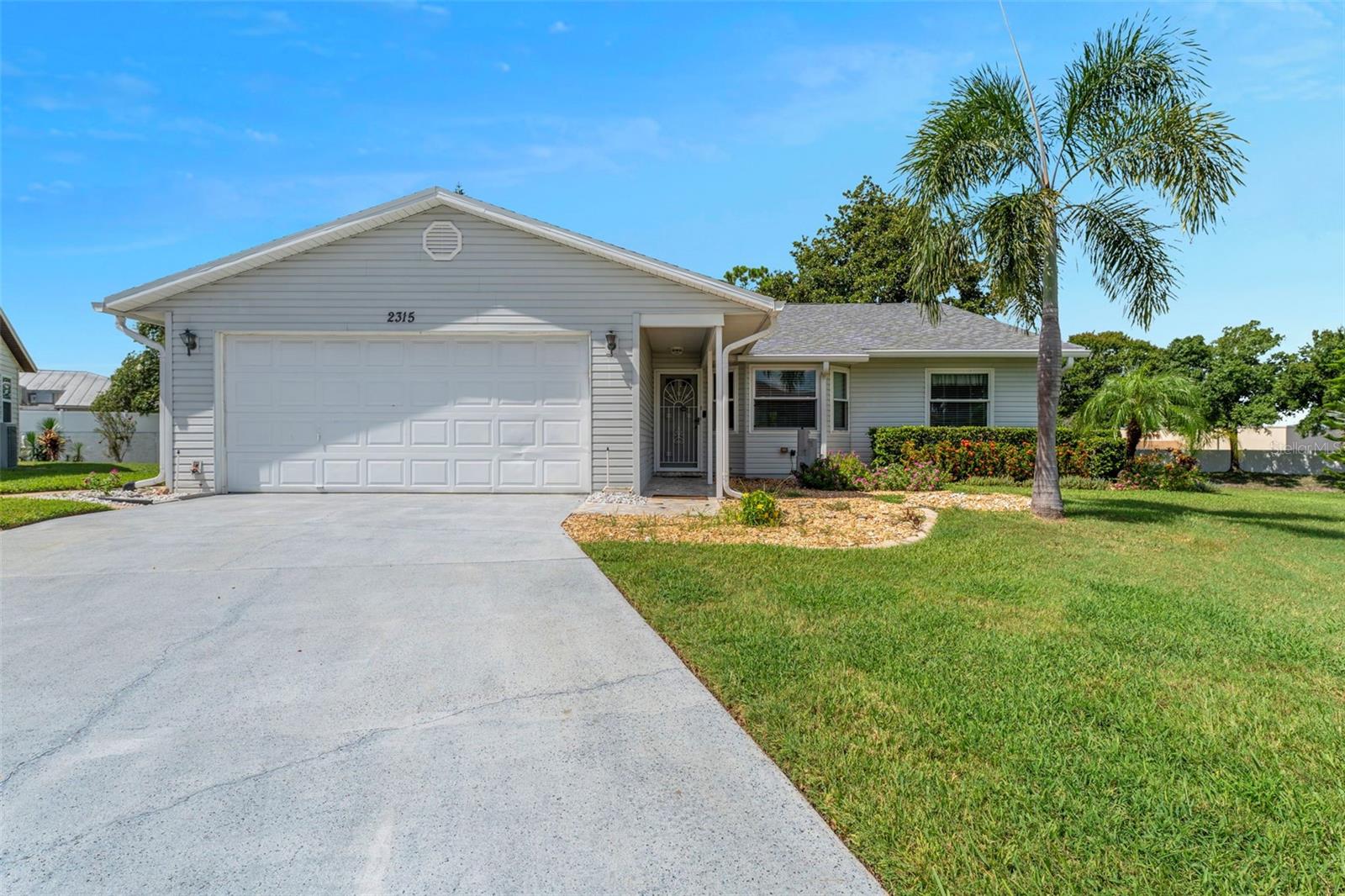 Welcome to Highland Fairways - one of central Florida's most popular golfing retirement communities. You don't want to miss seeing this one and price is just one of the reasons!! Just a few of the things that are noteworthy: Very open floorplan for living AND entertaining. The kitchen has been remodeled and will be a dream for any cook: beautiful floors, soft close drawers and much more. Split bedrooms are always a plus. The primary bedroom is large enough to hold all your furniture and also has a large walk-in closet. The master bath is always full of sunshine with a large skylight. One of the best features is the Florida room. Very large with two sliders to access the beautifully landscaped back yard - and a large deck to enjoy your evenings. You can relax knowing the A/C was replaced in 2023, the roof in 2020, and the hot water heater in 2025! Great house - great price - you don't want to wait!