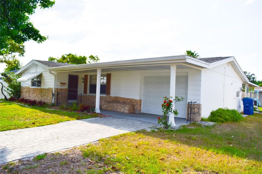 Looking for the perfect Florida home with space to relax, entertain, and enjoy the sunshine? This one checks all the boxes.

Welcome to this beautifully updated 3-bedroom, 2-bath home in the heart of New Port Richey. From the moment you walk in, you’ll notice the modern touches—fresh paint, updated bathrooms, new flooring, and a sleek kitchen with updated appliances. The open layout flows beautifully into the spacious Florida enclosure room, giving you the perfect space to unwind, work out, or entertain guests year-round.

Step outside and you're just minutes from Sims Park, Robert K. Rees Memorial Park, and Jay B. Starkey Wilderness Park—ideal for nature lovers, families, or anyone who enjoys the outdoors. Plus, you're close to downtown New Port Richey’s shops, restaurants, and even the historic Richey Suncoast Theatre. Great schools and Pasco-Hernando State College are also nearby.

If you’ve been waiting for a move-in-ready home in a great location, this is it. Come see it before it’s gone!
