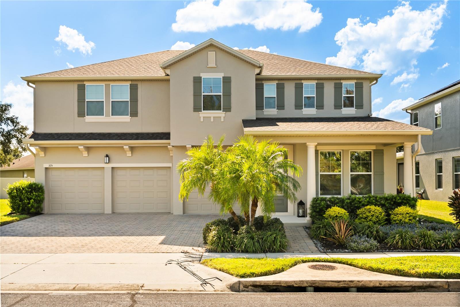 Tucked away on a quiet cul-de-sac, this inviting residence offers a rare combination of comfort, modern upgrades, and small-town charm. From the moment you arrive, you'll appreciate the welcoming curb appeal and thoughtfully designed spaces that make this home both stylish and functional. Step inside to find an open-concept floor plan with 5 bedrooms, 3 full bathrooms, and a half bath perfect for entertaining and everyday living. The heart of the home is the spacious kitchen, featuring quartz countertops, stainless steel appliances, a huge island, and custom pull-out cabinet shelving, overlooking the light-filled dining and living areas. Whether you're hosting friends for dinner or enjoying a quiet evening in, the layout is
designed for connection and convenience.
The owner's suite is a true retreat, complete with custom-designed walk-in closet space, dual vanities, and a large walk-in shower. Additional bedrooms offer flexibility for family, guests, or a home office.
Outside, enjoy your own slice of Florida living. The backyard provides a large screened-in lanai, fenced yard, and space to add a pool. The lanai creates the perfect setting to watch sunsets in the evening, while
overlooking the lake and taking in the peaceful surroundings.
Living at 105 Peace River Court means being just minutes from Downtown Groveland, with its charm and community events. You'll also love the proximity to parks, Clermont's vibrant shopping, dining, and easy access to
major highways for quick trips to theme parks or beaches.
Peace isn't just in the address; it's the feeling you get when you are here!
