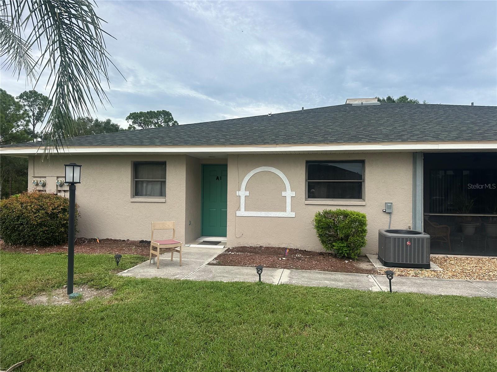 Seller Very Motivated...This 2 Bedroom, 2 Bath Condo features Living Room with area for a dinette. Primary Bedroom has a walk-in closet and attached bathroom. Unit also includes inside Utility, a lanai which connects to both the living room and the Primary Bedroom. Pets are welcome! Enjoy the community pool which is nearby. Each unit has an assigned parking space as well.