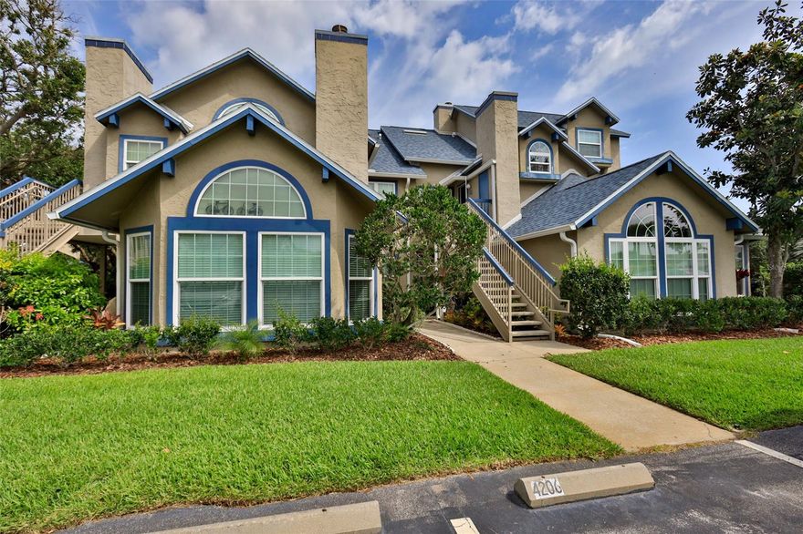 Don't miss this rare opportunity to live in the much-desired community of Sun Beach Club.  Updated lovely 2 bedroom 2 bath with a loft has brand new carpet and luxury vinyl plank flooring.  Open floor plan with vaulted ceilings, skylight and large palladium hi impact windows create a bright and spacious living room featuring a wood burning fireplace with new wood veneer.  New counter tops in the bathrooms and kitchen.  Brand new Kitchen Aide dishwasher.  Freshly painted master bedroom and bath.  Hurricane impact windows and doors, Laundry in unit and outdoor storage.  New roof in 2016 and new AC and GE appliances in 2013.  Furnishings are negotiable.  HOA covers high speed internet, cable, water and pest control.   Sun Beach Club has everything you need; heated pool, hot tub/spa and kitchen with area for eating or playing cards.  This pet friendly community is a short walk to the NO-Drive beach, shopping, restaurants and grocery store.  Come Enjoy the beach and Relax!  Don't delay.... call for a showing today! ;Water: City