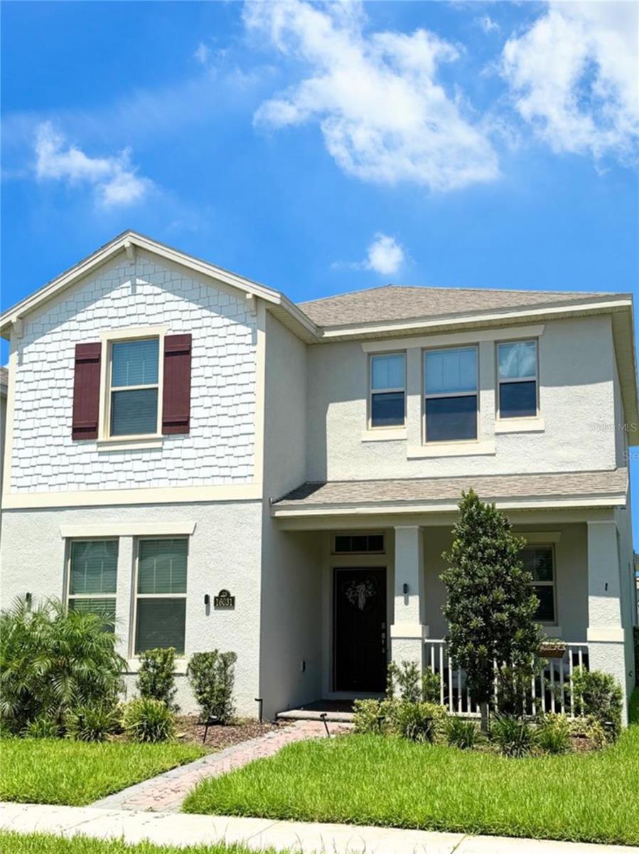 Welcome to this beautiful 4-bedroom, 3.5-bath home located in the highly sought-after community of Waterleigh in Winter Garden. This stunning residence features tile throughout the first-floor main living areas and has an open floor plan with sleek finishes and quartz countertops, creating a modern and stylish atmosphere. There is one bedroom on the first floor that can serve as an in-law suite or guest bedroom, while upstairs you'll find three additional bedrooms, including a spacious master retreat. The upstairs also includes a versatile loft area, perfect for a home office, playroom, or additional living space.
This home offers not just a comfortable living space but a vibrant lifestyle within a master-planned community. Enjoy access to a resort-style clubhouse, multiple pools with a fitness center, playgrounds, and sports fields. Additional amenities include mini-golf, walking and nature trails, beach volleyball, and all concrete block construction for durability. The home features smart home technology, and all landscaping is included for your convenience.
The community is family-friendly with an elementary and middle school located right inside, while the high school is just minutes away. As you arrive, you'll be greeted by a beautiful waterfall entrance. Waterleigh is golf cart friendly and conveniently located with a Publix at the front of the neighborhood.
Situated in a prime location, you're just minutes from all that Orlando showcases. Enjoy nightly views of the Disney fireworks, with easy access to Disney World. Explore the heart of Horizon West, including Hamlin Town Center and Flamingo Crossings, both offering a wide variety of shopping, dining, and entertainment options. With quick access to the Turnpike, commuting around Orlando is a breeze. This is truly a fantastic place to live, play, and explore!