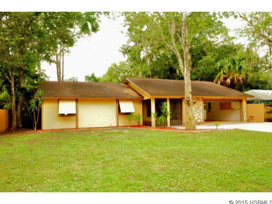 Spacious, Beautiful 3 bed/ 2 bath home with Cathedral Ceilings, Open Floor Plan, Beautiful Tile, New Paint, Updated kitchen with Beautiful Tray Ceilings, French Doors lead to large deck and huge back yard. Large garage with finished floors and ample storage. Side of house has concrete pad to park your boat or RV. Yard is completely fenced in for your pets. Extra storage shed out back. A Must See!!!  Priced to sell!! ;Water: City