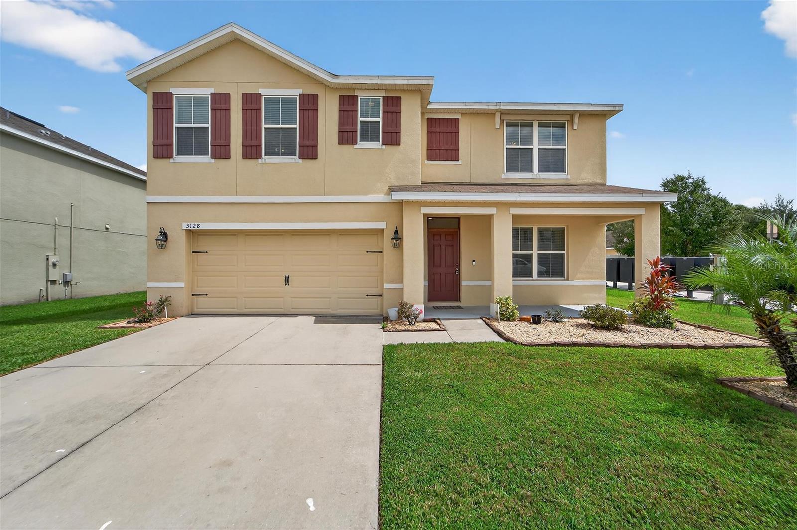 Modern, Spacious, and Move-In Ready – Welcome Home to Plant City Living! This beautifully designed two-story home in the heart of Plant City is perfect for the growing family! With abundant natural light pouring in through large windows and an open-concept layout, every inch of this home feels bright, airy, and welcoming. Step into the inviting foyer, which flows seamlessly into a versatile flex room—ideal as a formal dining area, home office, or cozy den. The open living room connects effortlessly to the dining area and kitchen, creating the perfect space for everyday living and entertaining. The kitchen is a chef’s dream, offering generous cabinet and counter space, a corner pantry, a large center island with bar seating, and comes equipped with a refrigerator, electric range, and microwave hood. The first floor also features a spacious guest bedroom and a full bathroom—ideal for visitors or multi-generational living. Upstairs, the impressive Owner’s Suite offers an expansive layout with a large walk-in shower, dual vanities, and not one but two oversized walk-in closets. Three additional bedrooms, a third full bathroom, and a second upstairs living area provide space for everyone to spread out and relax. The upstairs laundry room adds convenience to your daily routine, and a full 2-car garage offers secure parking and extra storage. Don’t miss your opportunity to own this stunning, versatile home in one of Plant City’s desirable communities—schedule your private showing today!