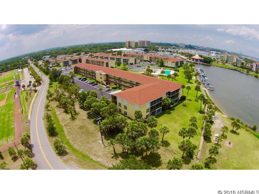 Under contract taking backups. Enjoy spectacular sunsets from your screened-in patio in the most affordable Intracoastal community in Daytona Beach. With a little TLC, this 3 bedroom/2 bath home can become your riverfront oasis. Heated pool, tennis, clubhouse, wait list for boat slips on first come basis. Close to beaches, shopping and everything Daytona Beach has to offer. ;LocationDescription: Condo ;Water: City