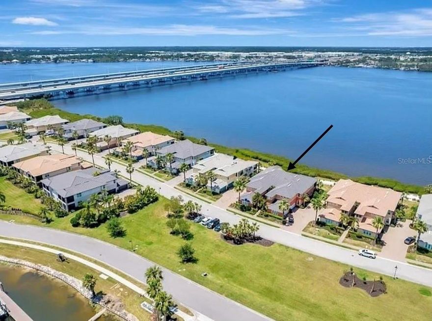 SPETACULAR VIEW OF THE MANATEE RIVER, NOW AVAILABLE IN TIDEWATER PRESERVE is this ground floor unfurnished annual rental. New to the rental market this beautiful end unit condo featuring 3-bedrooms, 2-bathrooms, 2 car garage and a screened in lanai with an amazing view of the Manatee River. Once you enter this condo you will immediately appreciate the open floor plan that showcases the beautiful view of the manatee River. The kitchen has stainless steel appliances, a walk-in pantry and a large kitchen island. The master suite also has a beautiful view of the river and has has a separate door to access the lanai. There is a double sink, large shower with beautiful tile and a walk in closet. As you look through this condo you will also notice new vinyl flooring in the 3rd bedroom, Polyspartic floor coating in both the garage and lanai, a water filtration system for the whole house and so much more. If you want to be on or near the water then you have chosen the perfect location. Tidewater also features a gated community, community pool, fitness center, playground, nature trails, boat marina, tennis courts, kayak launch, and much more. Hurry and take a look at it today you will not be disappointed.