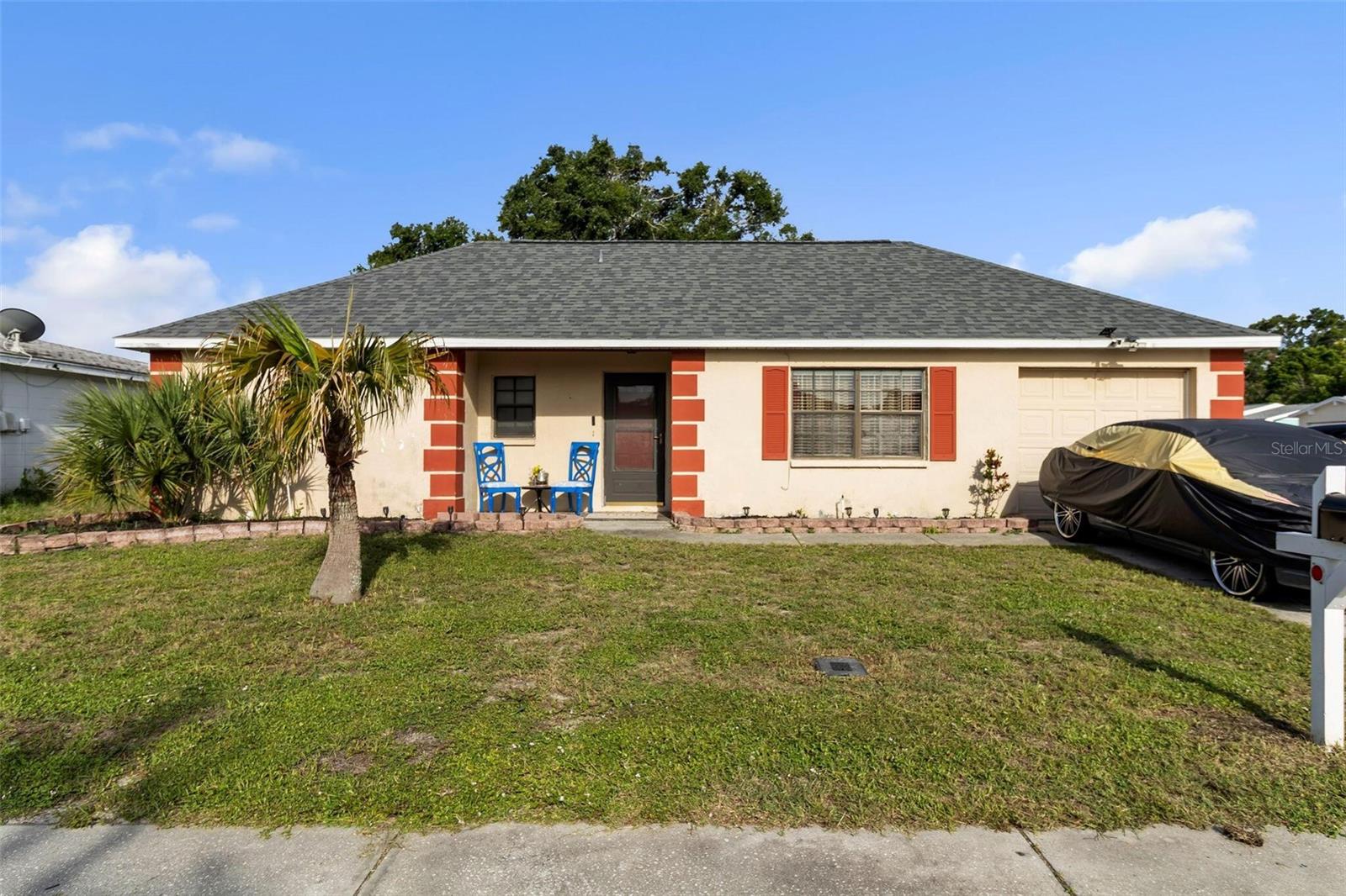 Welcome to this charming 2B & 1.5B home located in Port Richey. This property offers a spacious layout with abundant natural light throughout. The kitchen features modern appliances and ample storage space. The backyard provides a serene setting with a lush lawn, appropriate for outdoor enjoyment. Conveniently located near shopping, dining, and entertainment options, this home is appropriate for those seeking a comfortable and well-connected lifestyle. Don't miss the chance to explore this wonderful property!! revamp this and put 2 bed 1.5 bath