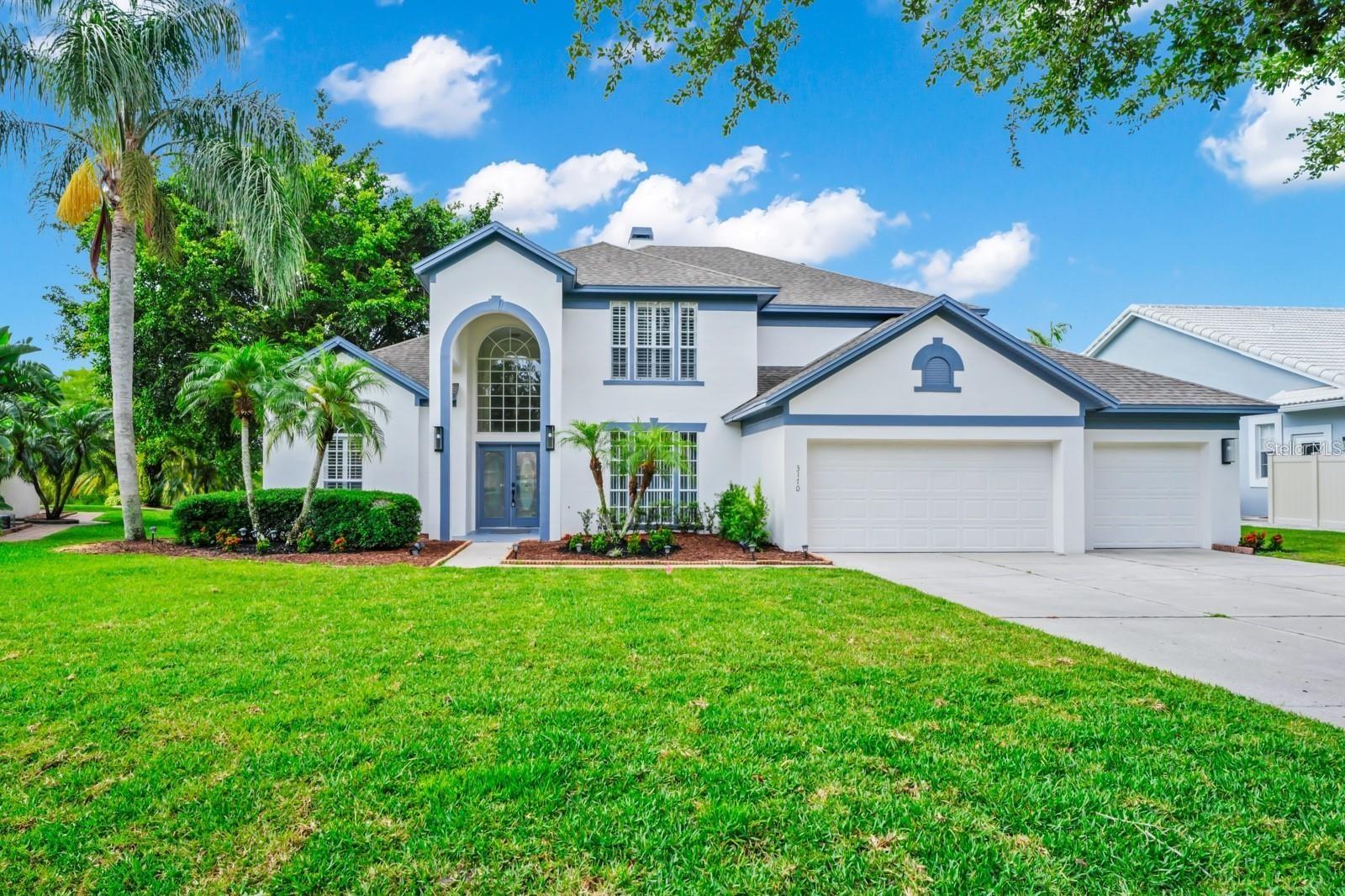 Beautiful Rental House with Water & Golf Course Views in Hunters Creek. Step into luxury with this 5-bedroom, 4-bathroom pool home plus a private home office. Nestled in the exclusive gated Fairways Community—one of Orlando’s most sought-after locations. From the grand entrance to the double-sided fireplace connecting the living and dining areas, this home is designed for elegance and comfort. The upgraded new master bath offers a private retreat; new quartz sinks in all bathrooms. New stainless steel kitchen appliances. Spacious 3-car garage provides ample room for storage and convenience. Enjoy breathtaking water and golf course views from your own backyard, complete with a private pool for ultimate relaxation. The location is unbeatable—close to The Loop Mall, top restaurants, and entertainment. Don't miss this great rental property. Ask your REALTOR today to schedule a showing.