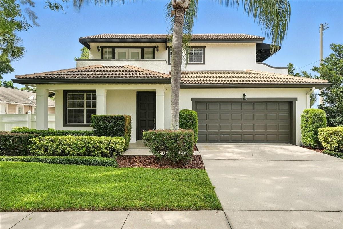 Nestled in a peaceful enclave near Park Avenue in Winter Park, this inviting 3 bedroom, 3 bathroom, 1,701 SF townhome offers classic Florida living with modern comforts. A welcoming entry opens to bamboo wood flooring that flows through the main living areas. The living room and adjacent dining space connect seamlessly to the gorgeous kitchen, featuring 42" wood cabinets, stainless appliances, granite countertops, and a breakfast bar, ideal for casual mornings or entertaining guests. Upstairs, the light-filled primary suite offers a peaceful retreat with double-vanity sinks, a garden tub with separate shower, a generous walk-in closet, and a private balcony. Two additional well-sized bedrooms and a hall bathroom provide space for family, guests, or a home office.
The home rests on a corner lot with lush landscaping, a cozy front porch, and a 2 car garage. Step outside to discover a fully fenced backyard, perfectly sized for al fresco dining, gardening, or to enjoy a morning coffee in the Florida sunshine. Located just minutes from A-rated Winter Park schools, and close to Winter Park’s shops, restaurants, golf courses, and cultural attractions, this home offers an exceptional blend of convenience and community.