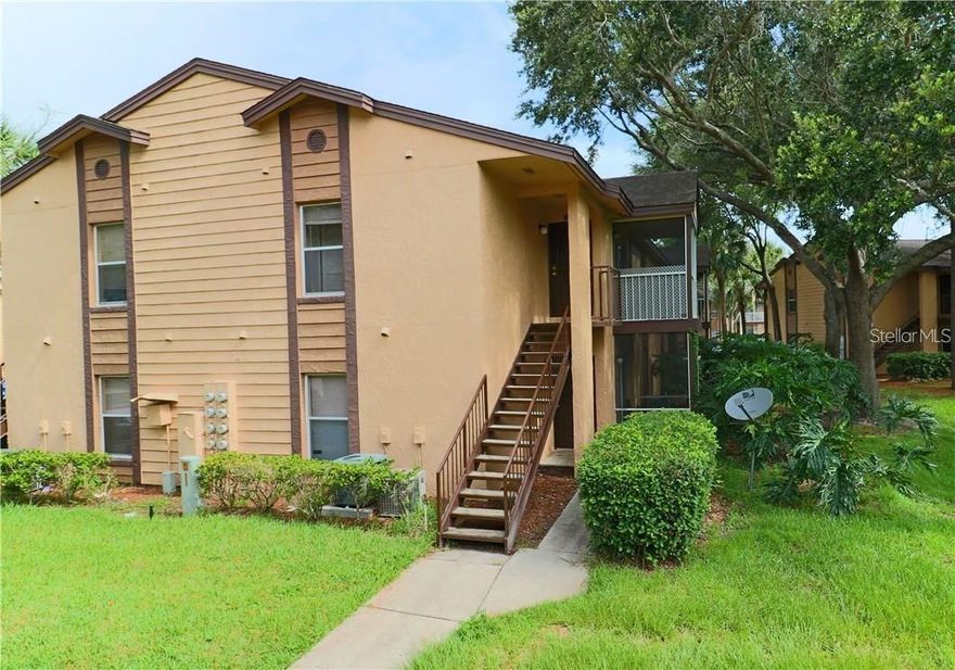 PHOTOS COMING SOON • MOVE-IN READY 2-bedroom, 2-bath condominium located on the second floor in the Arbors of Sendera community in Kissimmee. The property features a functional and comfortable layout, with combined living and dining areas, a kitchen with closet pantry, and good natural light throughout. The primary bedroom includes an en-suite bathroom with a walk-in shower. The second bedroom is well-sized and has access to a full bathroom with tub/shower combination, offering flexibility for residents or guests. The unit also includes a screened-in patio, providing additional outdoor space. Community amenities include: pool, fitness center, tennis courts. Conveniently located near major highways, shopping, dining, and local attractions. Approximately 20–25 minutes from Walt Disney World, offering easy access to one of Central Florida’s main destinations. A well-located and practical option for those seeking a comfortable, move-in ready property.