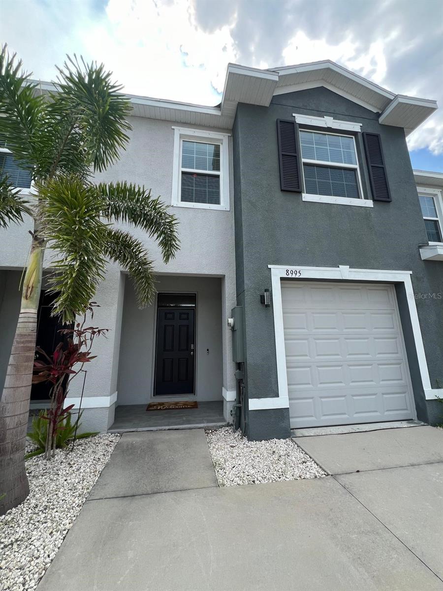 Welcome to this beautifully maintained 3-bedroom, 2.5-bathroom two-story duplex (1 unit) with one of the best views in the community! This spacious home features an open kitchen with a pantry, a welcoming entrance, a dining room, and a comfortable living room—perfect for both relaxing and entertaining. The primary bedroom offers two walk-in closets and a private en-suite bathroom. Step outside to a large covered patio/lanai, ideal for enjoying the serene water views and tranquil waterfall feature in the backyard. Located in front of the beautiful clubhouse with the resort-style swimming pool, you'll also enjoy access to bike trails that wind through the community. Just minutes from Sarasota's finest shopping, dining, and entertainment, this home offers the ideal blend of comfort, style, and convenience in one of the area's most desirable communities.
Welcome to this beautifully maintained 3 bedroom, 2.5 bathroom two story duplex (1 unit) with one of the best views in the community! This spacious home features an open kitchen with pantry, a welcoming entrance, a dining room, and a comfortable living room-perfect for both relaxing and entertaining. The primary bedroom offers two walk-in closets and a private en-suite bathroom. Step outside to a large covered patio/lanai, ideal for enjoying the serene water views and tranquil waterfall feature in the backyard. Located directly in front of the clubhouse, you'll also enjoy scenic views of the swimming pool. Just minutes from Sarasota's finest shopping, dining, and enterteinment, this home offers the ideal blend of comfort, style, and convenience in one of the area's most desirable communities.