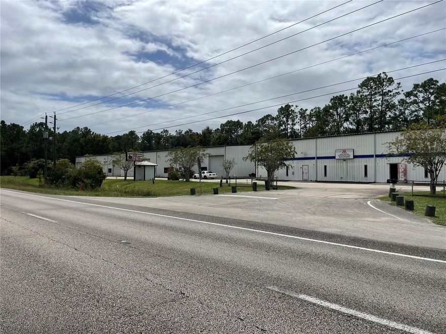 This property is an investors dream! There is a long term single tenant leasing the property. it's perfect for a 1031 exchange. There are three  industrial buildings (warehouses) on 3.5 acres. Over 1000 feet of frontage on US1. Each building is 4800 square feet with air conditioned offices that measure 16x24 and two of the buildings have a/c in the warehouse area. The buildings have been meticulously maintained and are in great condition. Each building has 2 rollup doors of 16 feet and two bathrooms. Ceiling height is 22 feet. All three buildings are insulated and have bright steel paneling. All concrete floors are painted.