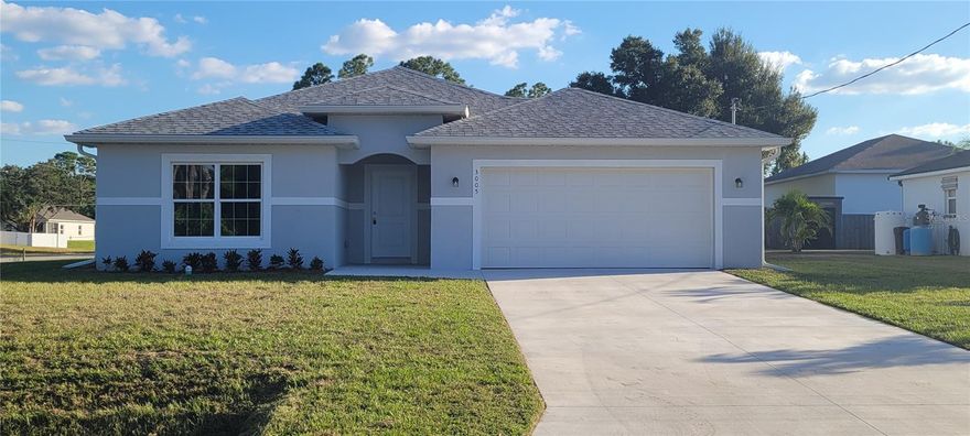 Available immediately, this stunning new construction home in North Port offers modern living at its finest. Boasting 4 bedrooms, 2 bathrooms, and nearly 1,800 sq ft of open-concept space, this residence is designed for comfort and style.
Spacious kitchen with oversized island—ideal for entertaining, Split floor plan for privacy and functionality,  Situated on a generous 11,000+ sq ft corner lot,  Convenient laundry closet and attached two-car garage,  Prime location near I-75, schools, shopping, and dining. Whether you're a growing family or looking for a fresh start in Florida’s fastest-growing city, this home checks all the boxes.  enjoy the freedom to personalize your space and lifestyle