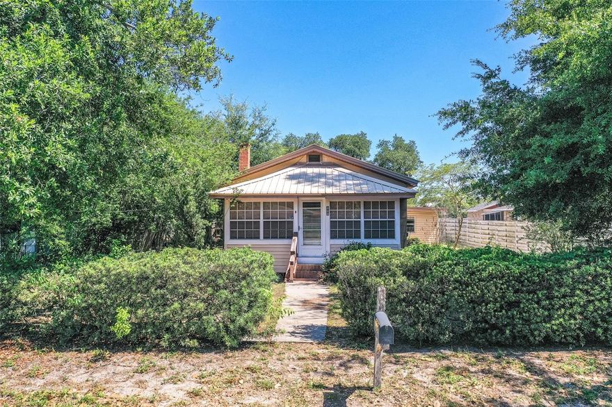 Discover the potential in this 2-bedroom, 3-bath home in Plant City! This property offers a functional layout with comfortable living spaces, including a primary bedroom with an en suite bathroom, a welcoming front porch, and a spacious Florida room featuring a recently added vent for added climate-controlled comfort. Central heat and air service the home throughout. A separate living studio with its own private entrance provides added flexibility.

Additional features include fresh paint, tile and laminate flooring, plenty of storage space, and mature tree landscaping that provides added privacy and charm. The home also features a durable metal roof, covered one-car carport, fresh exterior updates, and several improvements completed over time. The AC unit was replaced in 2023, the water heater was replaced approximately 2 years ago, and a brand-new washer is included. Plumbing updates have also been completed in the shed area for the washer and dryer connections. Rear access to the property helps maintain the attractive curb appeal and keeps the front of the home aesthetically pleasing.

Conveniently located just minutes from downtown Plant City and with easy access to I-4 for commuters, this home offers quick travel to both Tampa and Lakeland. Nearby conveniences include Publix Super Market at Plant City Crossing, local dining, shopping, schools, parks, and community amenities. Enjoy weekends exploring local favorites such as Parkesdale Farm Market, McCall Park, and Mike E Sansone Community Park.

This property presents an excellent opportunity for homeowners, seasonal residents, or investors looking for value and potential in a growing area.