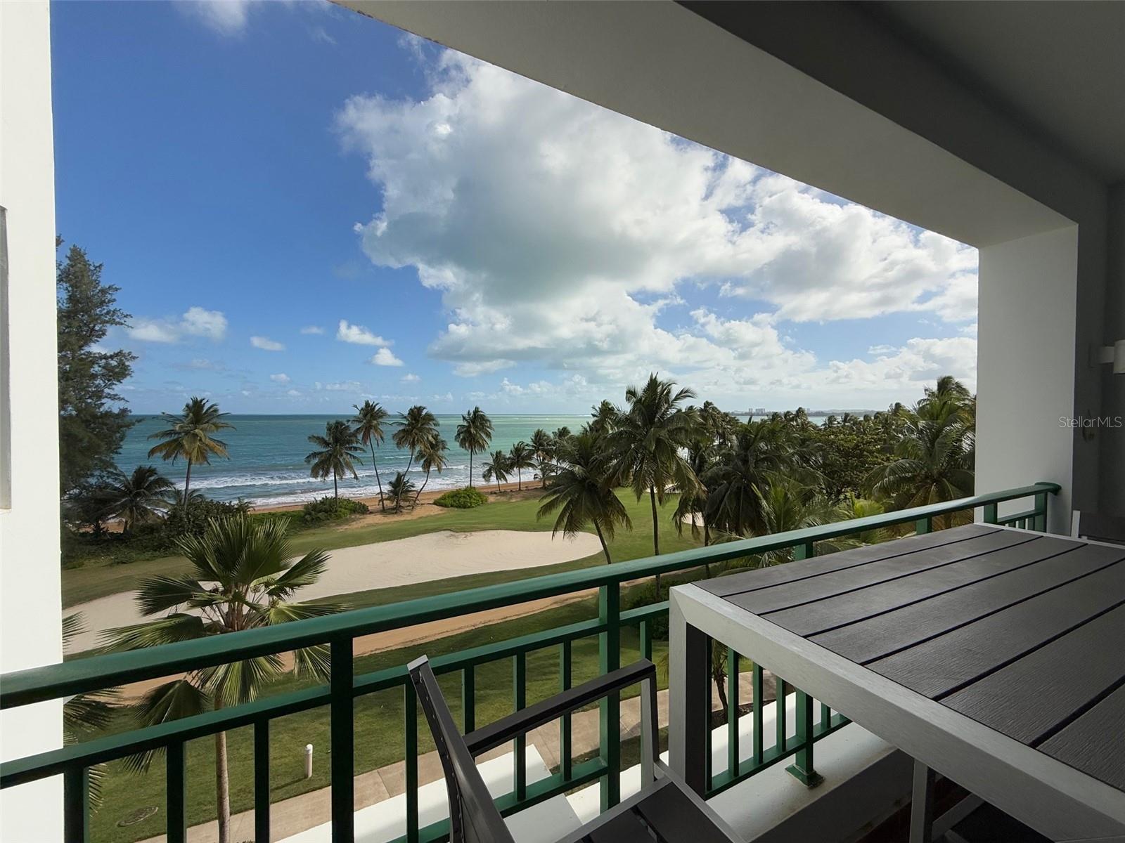 This captivating contemporary villa boasts stunning ocean views that will inspire you. It’s fully furnished and equipped. Located within the Rio Mar Resort, you’ll enjoy access to the pools, hot tub, and beach. Rio Mar is also home to two golf courses, tennis, and pickleball courts. Don’t miss out on the opportunity to experience its beauty for yourself!
