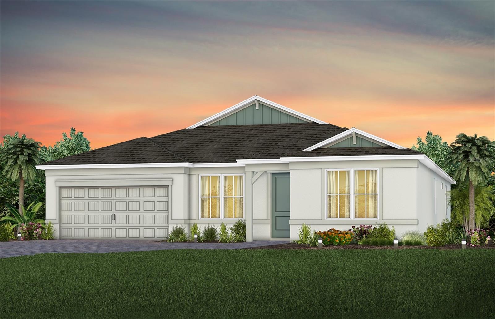 Under Construction. Anticipate the arrival of Pulte Homes at Bridgewalk, offering new construction single-family homes. Experience the charm and secluded ambiance of this boating community and relish in the ease of reaching Lake Nona's celebrated shopping, dining, and entertainment. Offering a variety of amenities including sports courts, a private boat launch, and more. Now Selling Onsite with 3 Models Open Daily.
At Pulte, we build our homes with you in mind. Every inch was thoughtfully designed to best meet your needs, making your life better, happier and easier. This spacious Estates Series Merlot home features 4 bedrooms, 3.5 bathrooms, a flex room, a covered lanai, a 2-car garage, window blinds, all appliances and upgrades throughout. The home boasts upgraded tile flooring, an expansive gourmet kitchen with multiple upgrades, a dedicated café space, a spacious gathering room, and the owner’s suite featuring an en suite bathroom with a large walk-in closet, dual sinks, white cabinets with Blanco Maple quartz countertops, a private water closet, a linen closet and super shower with built-in bench seat. The flex room, secondary bedrooms & bathrooms, and laundry room toward the front of the home offer privacy and space for everyone. Professionally curated design selections for this home includes our Coastal CO1 exterior, a covered lanai with outdoor kitchen pre-plumbing, washer, dryer, refrigerator, window blinds, built-in kitchen appliance package, upgraded quartz-topped white collection cabinets – including in the laundry room, a flex room enclosure, upgraded bathrooms – including a walk-in shower, upgraded interior doors, two-tone paint, flooring, lighting and hardware.