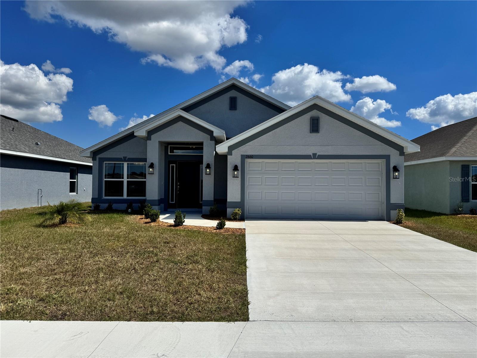 Under Construction. This new home, currently under construction, offers 1,485 sq ft of living space in the gated, tranquil community of Watercress Cove. It features an open floor plan with 3 bedrooms, 2 bathrooms, and a spacious living area. Enjoy ceramic tile flooring throughout, with carpet in the bedrooms. The kitchen is equipped with stainless steel appliances, including a stove, microwave, and dishwasher. Located close to shopping, schools, and within half an hour of our number one Gulf beaches, this home combines convenience with a serene community lifestyle. Low HOA fees make this an even more attractive choice for your next home.