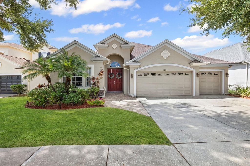 Photo of 3041 Stonegate Falls Drive, Land O Lakes, FL 34638 (MLS # W7879294)