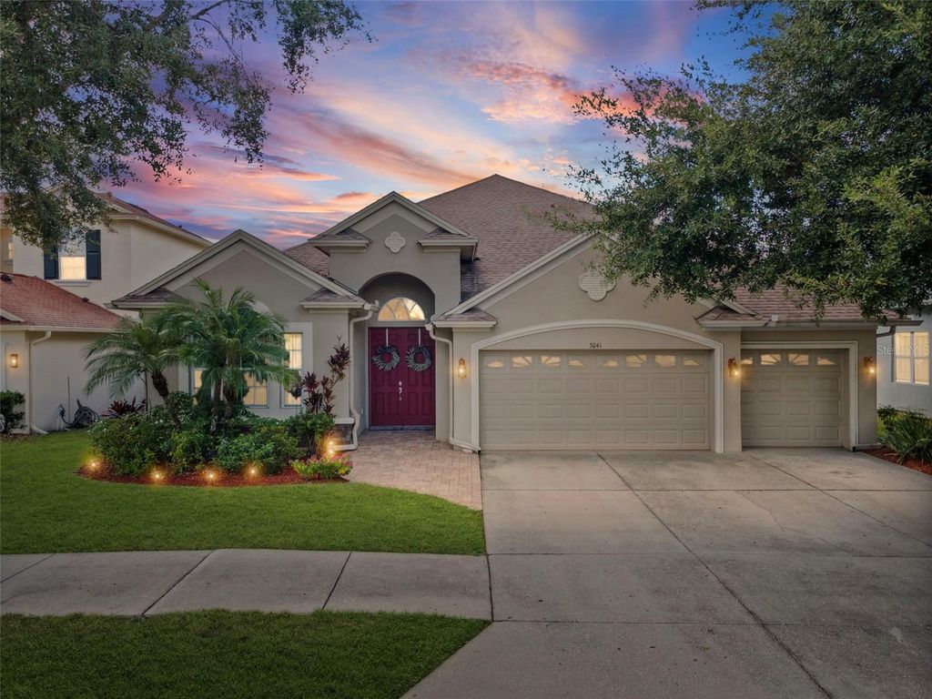 Photo of 3041 Stonegate Falls Drive, Land O Lakes, FL 34638 (MLS # W7879294)