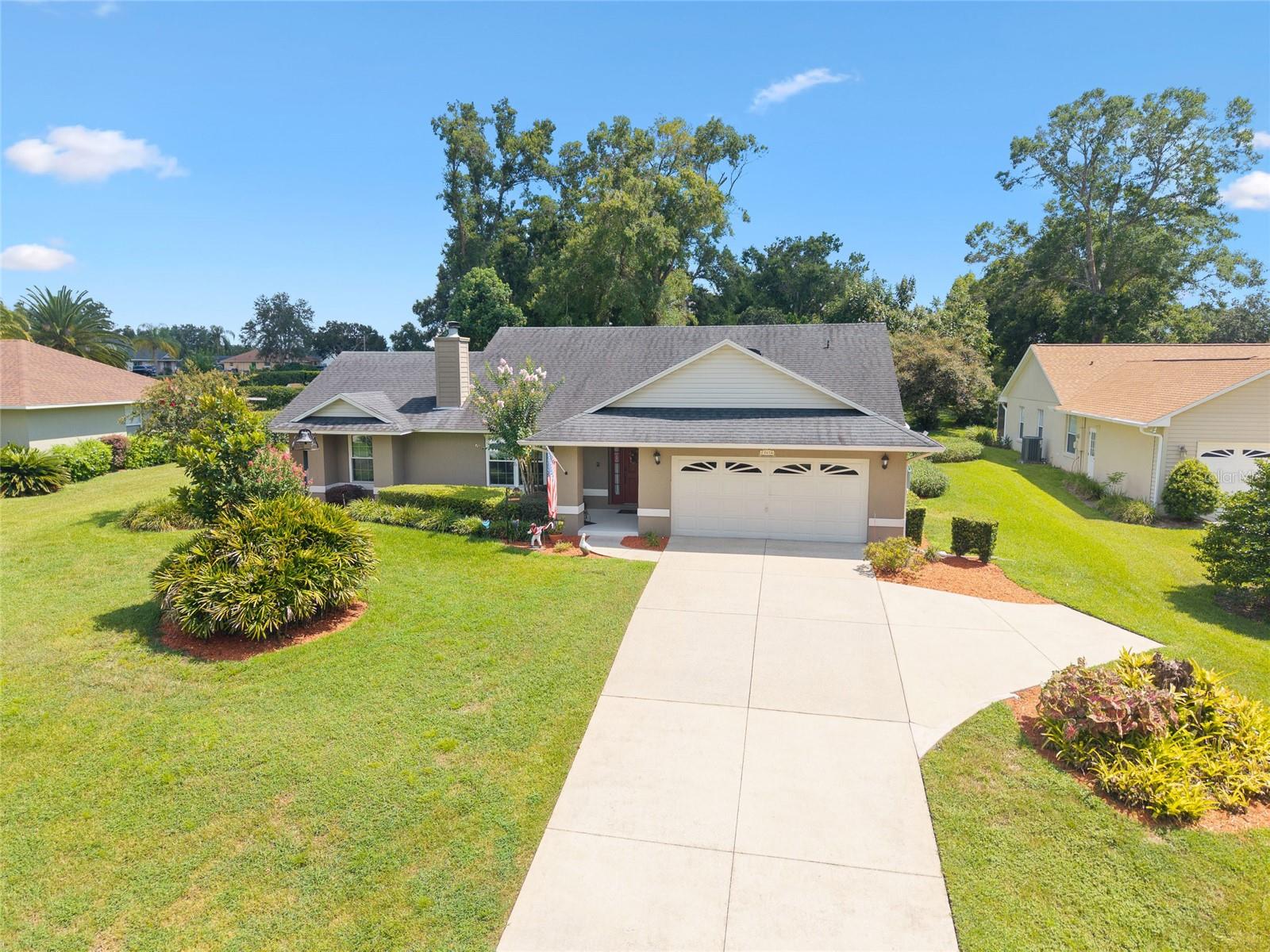 Welcome to this beautifully maintained 3-bedroom, 2-bath home nestled in the desirable Sundance Ridge community of Sorrento.
Lovingly owned by the same family since 2004, this property sits on just over a half-acre, offering a park-like setting with mature landscaping and plenty of space to relax or entertain. The spacious backyard provides ample room for a pool, garden, or play area—perfect for enjoying Florida's outdoor lifestyle.
The home also features an updated kitchen and bathrooms, blending modern comfort with timeless style. Enjoy a thoughtfully designed split floor plan, natural light throughout, and a peaceful ambiance that reflects years of care and pride in ownership. Located in a quiet neighborhood yet just minutes from conveniences, this home offers the best of both privacy and accessibility.
Don't miss the chance to make this serene Sorrento retreat your own.