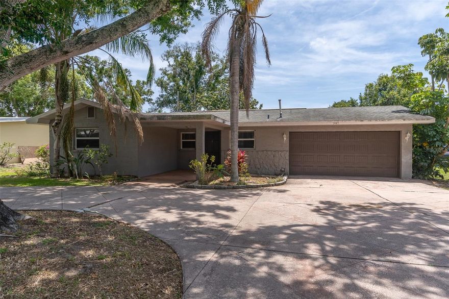 Well maintained 2-bedroom, 2-bath home located in the heart of Clearwater. This inviting residence features a bright and open floor plan with abundant natural light throughout, creating a comfortable and welcoming atmosphere. The spacious living and dining areas provide a great flow for everyday living and entertaining. The kitchen offers ample cabinet space and functionality, while the generously sized bedrooms provide comfort and flexibility. Enjoy a private backyard with plenty of space for relaxing, entertaining, or outdoor activities. Conveniently located near shopping, dining, parks, major roadways, and just a short drive to Clearwater’s beautiful beaches.