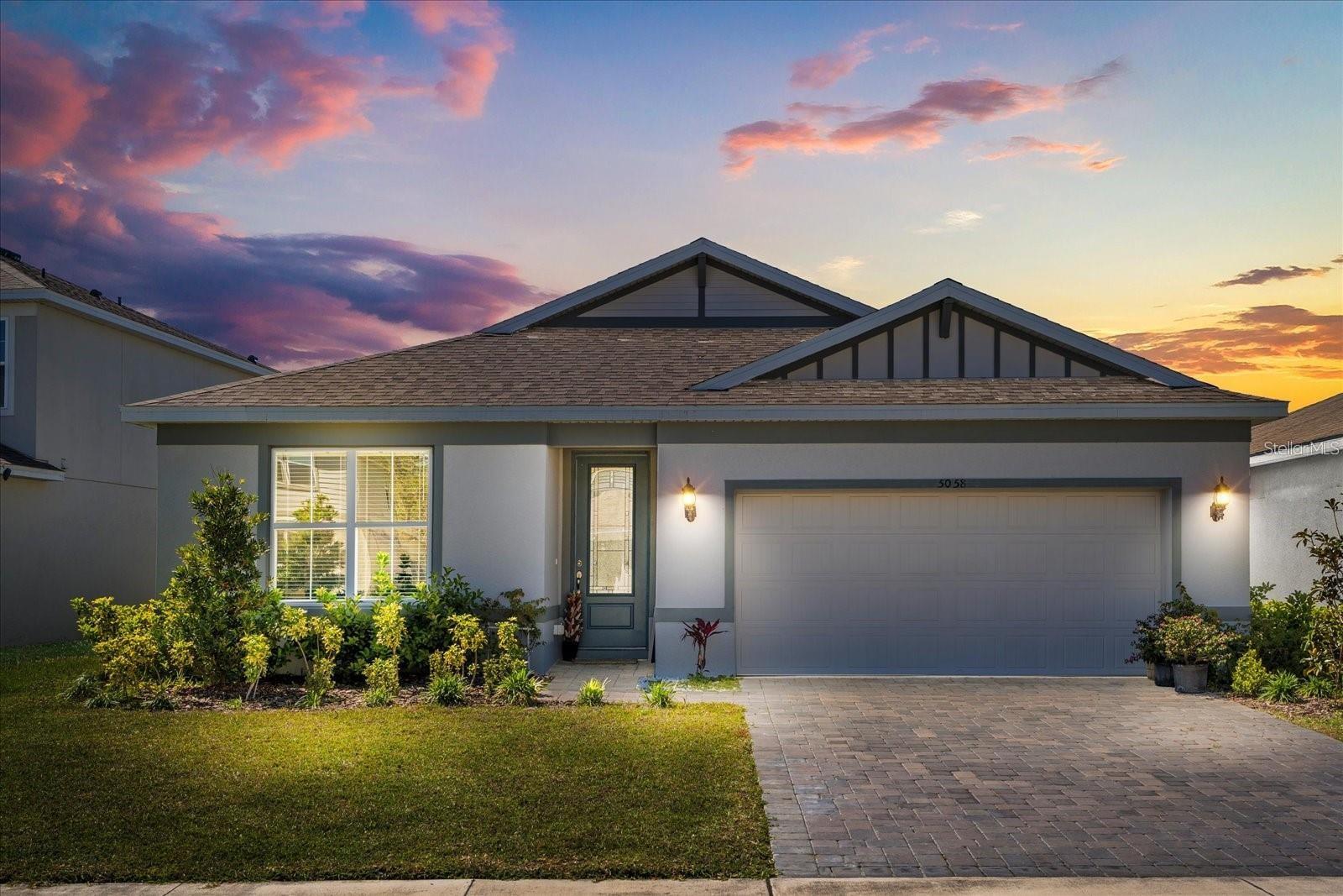 Discover lakeside living at its finest in this beautifully maintained 4-bedroom, 3-bath home located in the heart of Kissimmee. With over 1,850 sq ft of thoughtfully designed space, this home features a bright open layout, a gourmet kitchen, a spacious primary suite with a walk-in closet and luxurious en-suite bath, and a private patio perfect for outdoor relaxation. Nestled in a resort-style community offering a pool, fitness center, tennis courts, and scenic walking trails—all just minutes from shopping, dining, major highways, and Orlando’s world-famous attractions.