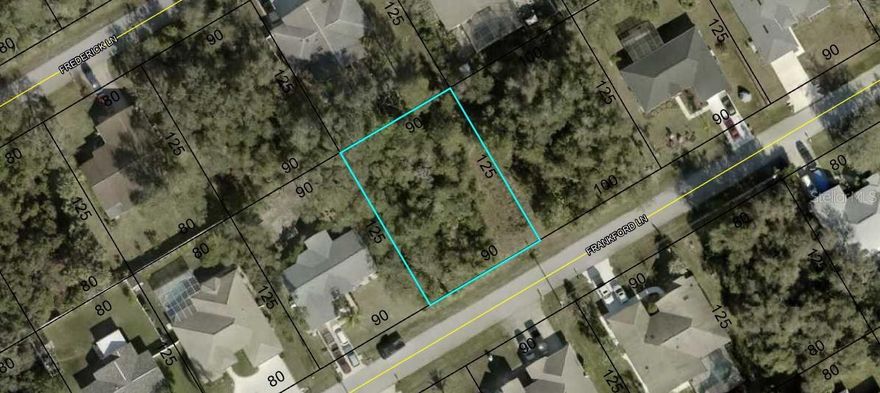 Location, location, location. This lot is located on a nice street of  highly desirable "F" section of Palm Coast. Close to shopping, medical, restaurants , banks and only 2.8 miles to Matanzas High School. 11 miles to Flagler Beach. Quick access to I-95 for easy commuting North or South. Do not miss this opportunity to purchase this lot and build your Florida dream homes. No HOA nor CDD fees.