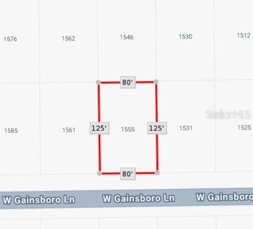CITRUS SPGS UNIT 08 - Land