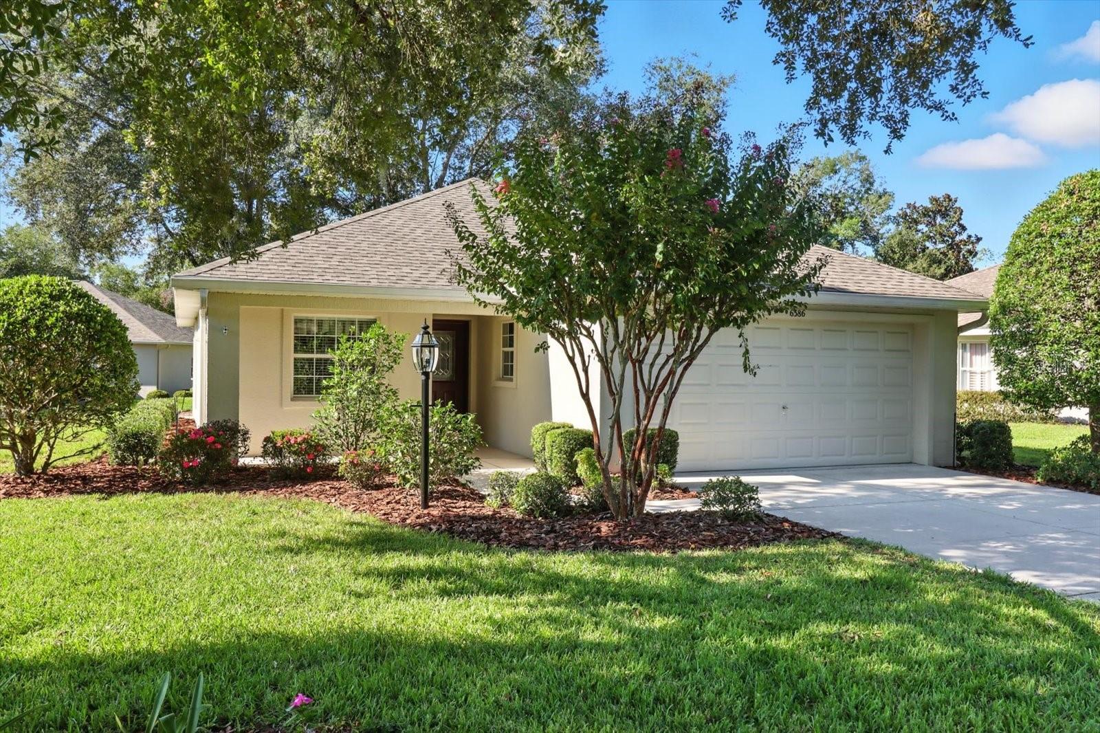 IT’S A BEAUTIFUL DAY IN THIS NEIGHBORHOOD… WON’T YOU BE MY NEIGHBOR? This charming, 2BD/2BA/2CG, villa sits nestled in Fox Hollow Village of the Meadowcrest Community! With its locational convenience, park-like atmosphere & multitude of amenities, this MAINTENANCE FREE community has become a highly sought after treasure! This villa’s spacious floor plan is enhanced by the natural light streaming in from the plentiful windows, while clean lines, neutral colors and NEW LUXURY VINYL PLANKING provide continuity throughout. The kitchen boasts plenty of cabinetry and countertop space and a bright & cheery eating space where you can enjoy the start of your day with a morning cup of coffee. The living room is at the heart of the home where memories are created, stories shared and laughter emanates; all spilling out into the enclosed sunroom. The master bedroom offers a large, walk-in closet, a second additional closet & ensuite with shower unit and linen closet. Guests will feel comfortable and right at home with a guest bedroom that offers its own private ensuite and built-in shelving for useful storage, while not crowding the living space. ROOF in 2020, HVAC in 2022 and fully landscaped yard with irrigation system are a plus! So much to do in a community where neighbors are friends! The clubhouse features a library, billiards room, kitchen & dance floor for parties, 2 beautiful swimming pools, lighted tennis/pickleball courts, shuffleboard/bocce ball courts & a pond w/ fountain & gazebo; all surrounded by winding, walking trails. Centrally located among restaurants, schools & shopping with Citrus County’s BRAND-NEW RETAIL HOTSPOT, The Shoppes at Black Diamond, just 6 minutes away. Only 5 miles to Three Sister Springs & Hunter Springs Park for boating, fishing & the only place to SWIM W/ THE MANATEES! FREE 1-year HOME WARRANTY for PEACE OF MIND is OFFERED to the BUYER!