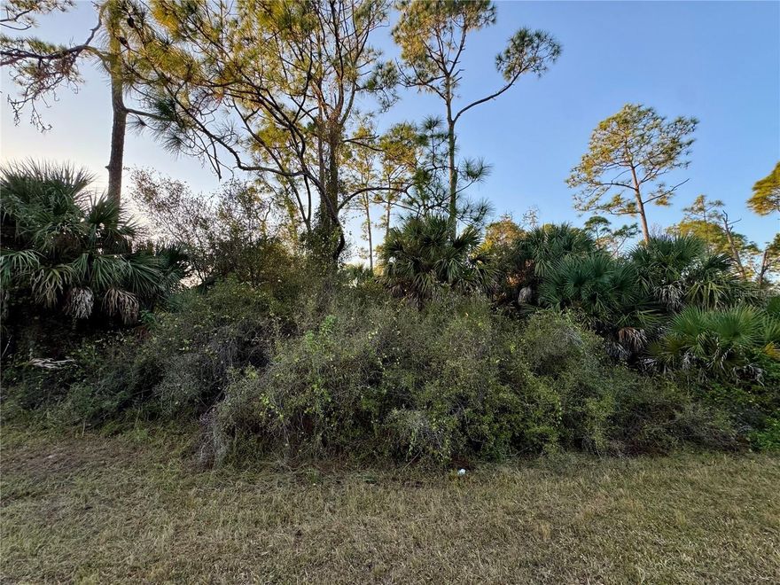 For Sale Vacant Land with a Greenbelt Lot in SWFL. Available for purchase is a half-acre vacant land greenbelt lot in Southwest Florida. The lot is zoned as AC6, suitable for investment, and offers numerous and potential opportunities. Alternatively, you can build your own home, enjoying privacy and country-style living. This vacant land lot provides an ideal location for off-grid living in North Port, which is conveniently situated near schools, shopping centers, restaurants, malls, parks, hospitals and water park. It is free from HOA or deed restrictions, CDD, and is not in Scrub Jay. Within a 30-40 minute drive, you can access the renowned Siesta Key Beach. Alternatively, you can visit the UTC Mall for entertainment, shopping, and fine dining. The lot is NOT located in a flood zone. Make this vacant land lot yours today!