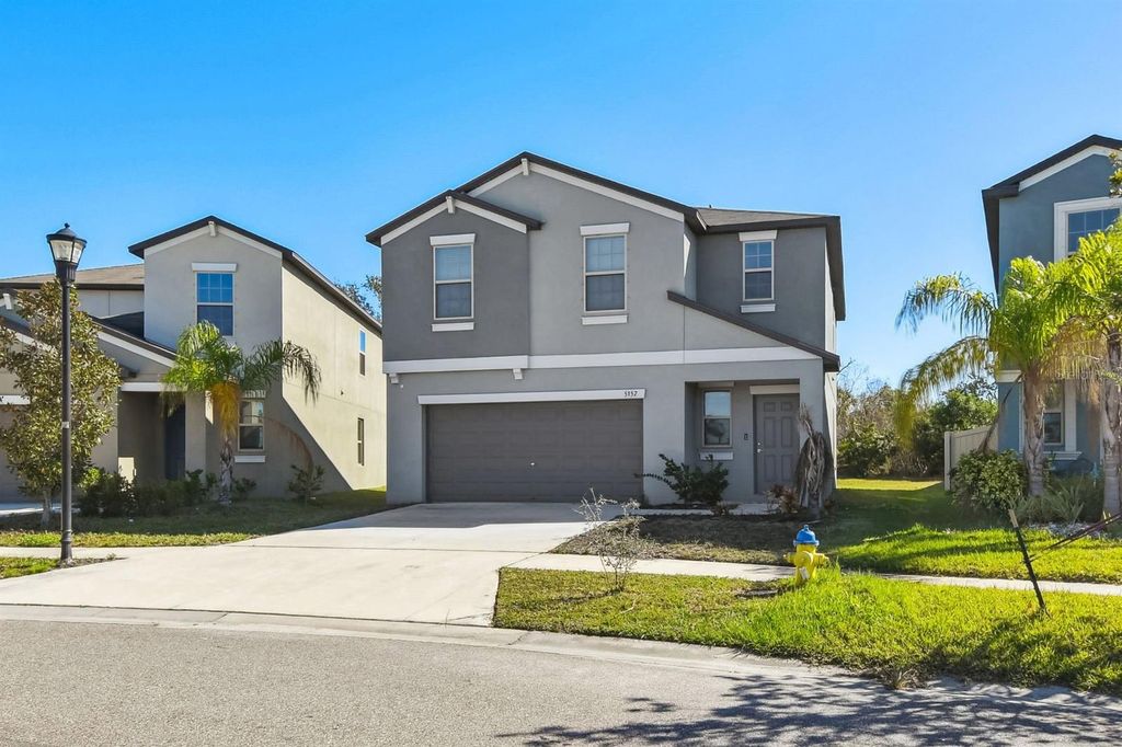 Photo of 5157 White Chicory Drive, Apollo Beach, FL 33572 (MLS # TB8459303)