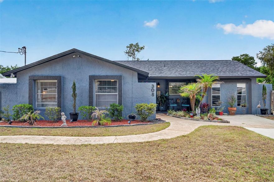 Welcome to this beautifully maintained home offering nearly 1,500 square feet of comfortable living space with no HOA and no CDD. Thoughtfully updated and designed for both everyday living and entertaining, this property blends modern upgrades with functional indoor and outdoor features.  The fully remodeled kitchen is the heart of the home, featuring custom cabinetry, under-cabinet lighting, and a clean, timeless design. A garage conversion adds valuable flex space—perfect for a second living area, home office, or bonus room.

Step outside to your private backyard retreat, where an above-ground pool—partially sunk for added privacy—creates the perfect setting to relax or entertain. The outdoor space also includes a screened-in patio, dog run, and two storage sheds (8x16 and 8x10), providing plenty of room for storage and hobbies.

Additional highlights include a whole-house water softener, under-sink filtration system, hurricane shutters, generator hookup, tankless water heater, and an upgraded electrical panel. Security cameras convey, and two driveways—including one oversized—provide ample parking for vehicles, guests, or recreational equipment.

Conveniently located just minutes from I-75 and close to all your modern conveniences, this move-in-ready home offers the perfect combination of upgrades, space, and location.