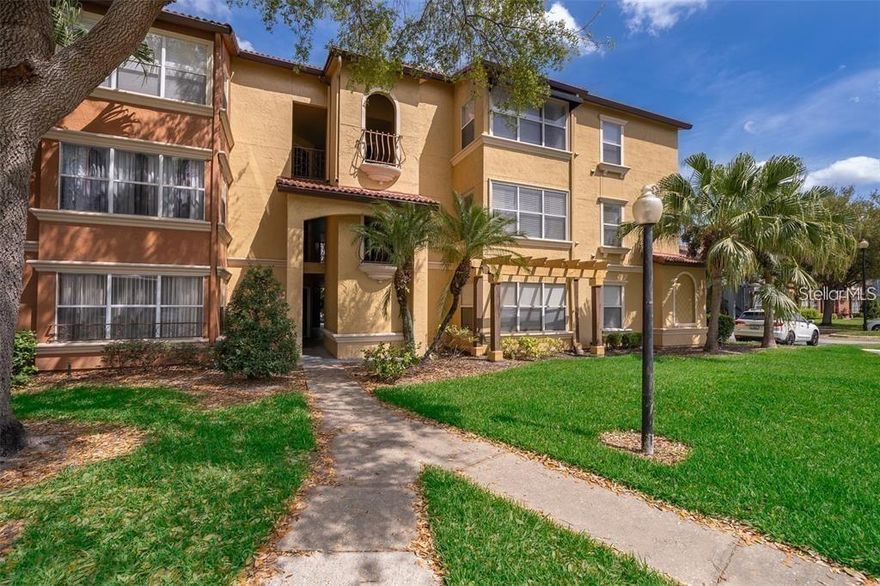Don't miss out on this stunning 1-bedroom, 1-bath condo located in the desirable Millenia area! This beautiful unit is in excellent condition, featuring Wood laminate floors, granite countertops, stainless steel appliances, and gorgeous kitchen cabinets. The condo is equipped with a top-of-the-line washer and dryer for added convenience. The gated community offers incredible amenities including a sparkling pool, screened-in grilling area with TV, tennis courts, fitness center, theater room, community center with a kitchen and pool table, and a business center. Located near shopping, dining, and I-4, this is a perfect opportunity for both living or renting out. Act fast – this gem won’t last long!
