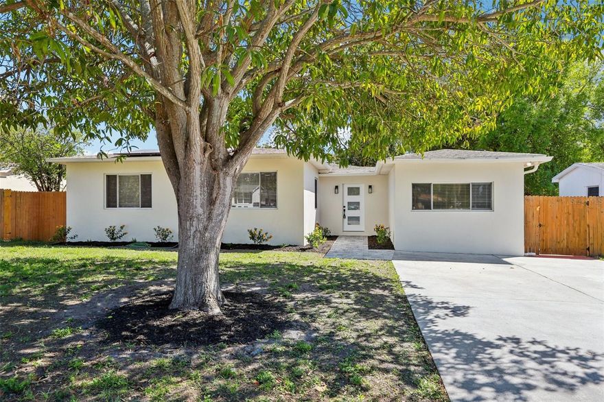 Welcome to 5010 8th Ave N, St. Petersburg, FL 33710 — a beautifully fully remodeled 4-bedroom, 2.5-bath pool home offering the perfect blend of style, comfort, and space. This move-in-ready home features spacious bedrooms, luxurious bathrooms, a stunning modern kitchen, bright living and dining areas, a large laundry room, and a bonus room with sliding glass doors overlooking the pool. Outside, enjoy an incredible backyard with plenty of space to relax and entertain, a beautiful front entrance, and an oversized driveway with room for 4+ cars. Conveniently located near shopping, dining and park, this home is a must-see.