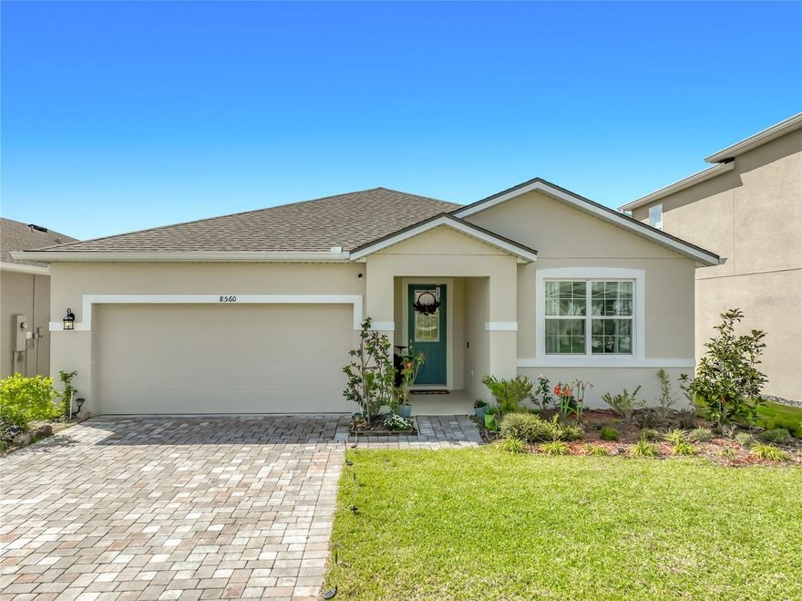 This beautiful 3-bedroom, 2-bath single-family home with a 2-car garage is located in the highly desirable Meridian Park community of Lake Nona. The home features an open-concept floor plan, stainless steel appliances, upgraded solid wood cabinets, and a modern open kitchen perfect for entertaining. The bathrooms have also been upgraded, offering a fresh and contemporary feel. The spacious primary suite includes a walk-in closet and private bath. Enjoy relaxing lake views from the backyard, providing a peaceful outdoor setting.

Residents of Meridian Park enjoy resort-style amenities including a community pool, fitness center, parks, playgrounds, and scenic walking and biking trails. High-speed internet is included in the HOA, and the neighborhood offers a vibrant lifestyle with beautifully maintained common areas.

Conveniently located in Meridian Park at Lake Nona, near Medical City, shopping, dining, and major roadways. Approximately 15 minutes to Orlando International Airport, 8–10 minutes to Lake Nona Medical City, with easy access to SR 417 and FL-528 for commuting throughout Central Florida.