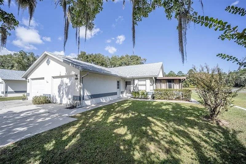 Located in the neighborhood of Whispering Pines Villas sits this 2BR/2BA home with approximately 1000+/- Sqft of living space. This pool community is minutes from all Inverness has including, Whispering Pines Park, restaurants, entertainment and shopping. Situated on a corner lot and at the back of the community, this home provides one of the larger yards. The kitchen comes equipped with all of your appliances and a breakfast bar overlooking the living room. The living room is highlighted by natural light coming in from the french doors that lead to the screened porch. The master bedroom is spacious featuring a large walk-in closet and en suite with a walk-in shower. Additional amenities include a community pool and 1 car garage. This home won't last long so call us today for your showing. Move-in costs are the First Month's rent($1450), last month's rent($1450), and Security Deposit($1000). Tenant application approval is required.