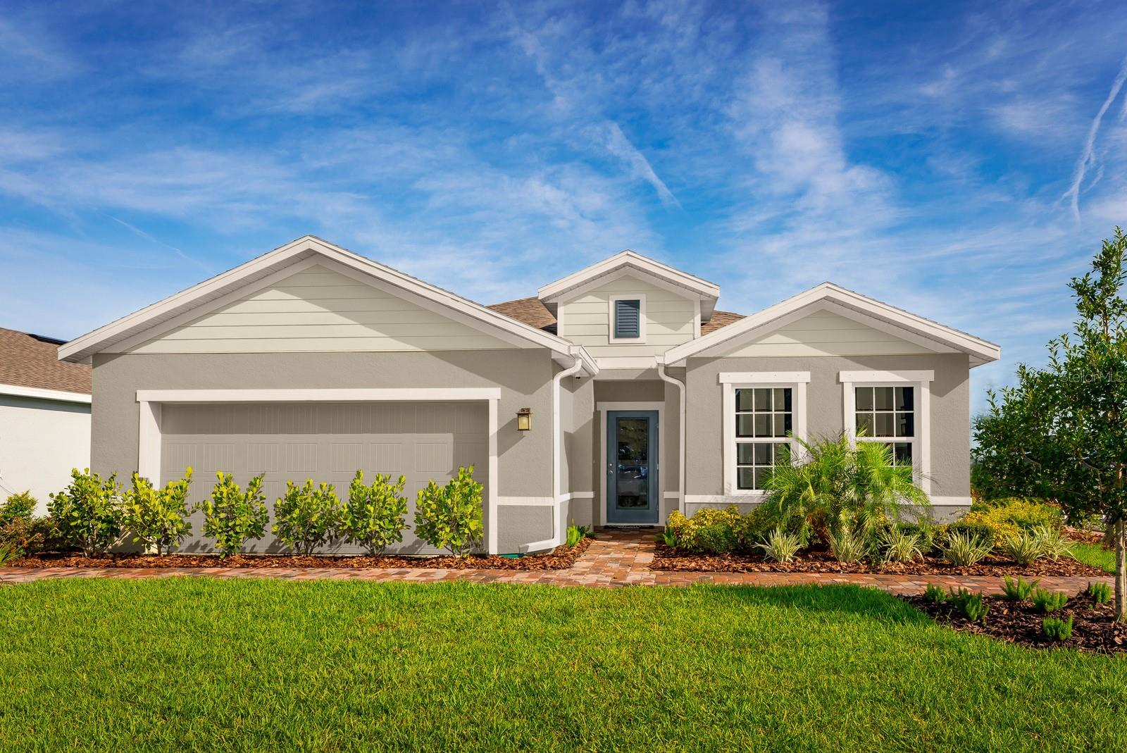 Pre-Construction. To be built. Welcome to Cypress Ridge Ranch in Wimauma, Florida! Discover your dream home in a serene, amenity-rich community. Whether you're downsizing, looking for more space for your growing family, or a first-time buyer, we have the perfect home for you. Our selection of open-concept floorplans, perfect for today’s modern lifestyles, means you can have it all - a home office, guest suite, or playroom - you can design your space your way. The best part? The things you want -- like granite countertops in the kitchen, quartz in the bathrooms, and 42” cabinets - are already included. There’s so much to do – in and around the community, like dipping your toes in our resort-style pool and cooling off in the cabanas, running around with the family in the fenced-in sports field, or having a friendly competition with your neighbors on one of our two private, pickleball courts. Wimauma offers a surprising array of activities for visitors to enjoy. The Baymont single-story home has it all, all on one level. Your welcoming foyer invites you inside and leads you past two spacious bedrooms to a unique flex space, which can be used as a study or an additional bedroom. From there, your large great room is where you’ll make memories with family and friends, and it flows directly into your gourmet kitchen. Set up games or enjoy homemade meals around your large center island. At the end of the day, escape to your main-level owner’s suite with walk-in closet and double-vanity bath. All Ryan Homes now include WIFI-enabled garage opener and Ecobee thermostat. **Closing cost assistance is available with use of Builder’s affiliated lender**. DISCLAIMER: Prices, financing, promotion, and offers subject to change without notice. Offer valid on new sales only. See Community Sales and Marketing Representative for details. Promotions cannot be combined with any other offer. All uploaded photos are stock photos of this floor plan. Actual home may differ from photos.