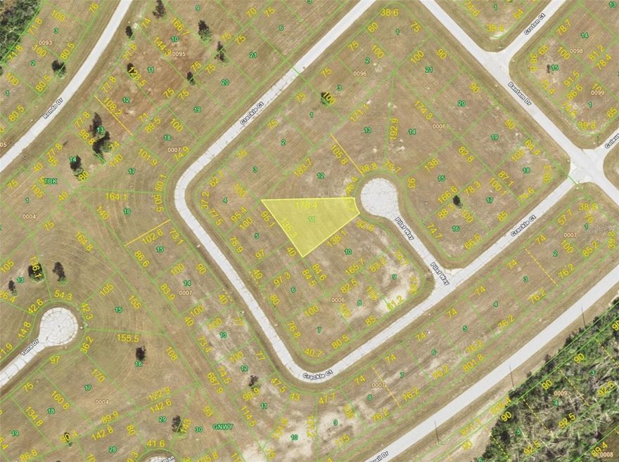 Looking for a future investment and homesite, here it is! This is a great over-sized cul de sac lot with city water and sewer and waiting for development that has now begun in Rotonda Meadows to reach them. Take a short ride from here to the pristine gulf beaches of Boca Grande or if you love a beachy vibe and great seafood restaurants take a ride to downtown Englewood or the beaches of Manasota Key. You can head up toward the commercial hub of Port Charlotte, Murdock, with loads of shopping and wonderful restaurants. On the way you will see the County Fairgrounds and the Tampa Bay Rays spring training stadium. There are lots of opportunities for fun and recreation in the area and it just gets better and better as the area continues to develop.
