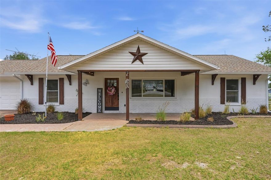 Fully interior renovated in 2026, offering a refreshed and modern living space.
Welcome to 39825 Sunburst Drive, a single-story home that delivers the kind of space, comfort, and everyday ease buyers are searching for. Set on over half an acre with approximately 22,500 square feet of land, this property gives you room to breathe, room to entertain, and room to imagine what comes next. From the moment you arrive, the block construction, attached garage, and classic shingle roof create a solid first impression, while the private pool instantly adds that Florida lifestyle factor everyone wants. 

Inside, the home offers approximately 1,600 square feet of heated living space with three bedrooms and two bathrooms, all thoughtfully arranged on one level. The living room is generously sized, giving you a comfortable central gathering space that flows naturally into the dining area and kitchen. Whether you are hosting friends, enjoying quiet evenings, or creating the perfect everyday routine, this layout makes the home feel open, practical, and welcoming.

The kitchen offers a convenient footprint with direct access to the main living and dining spaces, making it easy to stay connected while preparing meals or entertaining guests. The primary bedroom features a built-in closet and its own bathroom, creating a private retreat at the end of the day. Two additional bedrooms also include built-in closets, giving you flexibility for guests, a home office, a creative studio, or whatever your lifestyle requires.

Step outside and the property really starts to shine. The covered porch or lanai gives you a comfortable transition from indoor living to outdoor enjoyment, while the private indoor pool adds a standout feature that turns this home into a year-round retreat. Morning swims, weekend gatherings, quiet afternoons, and unforgettable evenings all feel possible here. With more than half an acre, there is also plenty of outdoor space to enjoy, customize, or simply appreciate.

This home also offers public water, a septic tank, central air, electric utilities, and an attached garage, bringing everyday convenience to a property with a spacious, relaxed feel. With no HOA noted, no minimum lease period, and a flexible single-family layout, this property creates opportunity for a wide range of buyers looking for space, privacy, and potential.

This is the kind of home that gives you more than rooms and walls. It gives you lifestyle. It gives you space. It gives you a private pool, a one-level floor plan, and a lot size that opens the door to possibilities. 39825 Sunburst Drive is ready for its next chapter, and it has all the ingredients to become something truly special.