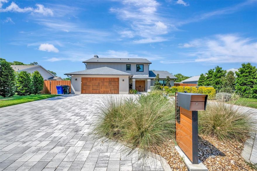 Discover elevated living in the heart of Pinellas Park with this immaculately maintained 3-bedroom, 2.5-bathroom home boasting 2,248 sf of luxury living and top-tier owner upgrades. This stunning residence seamlessly blends refined design with resort-style amenities, creating the ultimate indoor-outdoor lifestyle. Upon entrance you will be greeted by the elegant foyer and the premium water-resistant vinyl flooring that flows seamlessly throughout the entire downstairs, upstairs & the stair treads. The staircase has been upgraded with stylish open metal railing, creating a clean, contemporary feel that flows into the second level that leads to a LOFT that can be used as a home office.  All bedrooms are thoughtfully situated on the 2nd floor, providing privacy & comfort. The bathrooms have been tastefully renovated. The master suite offers a designer-built custom closet. The main floor showcases expansive living spaces including a formal living room, family room, dining area, an open concept kitchen and the half bathroom. Enjoy the upgraded modern kitchen featuring exquisite real oak cabinetry with under-cabinet lighting, top-notch Stainless-Steel Appliances, Granite Countertops and Custom Extended Kitchen Cabinetry / Coffee bar area for extra comfort. Laundry Room off garage with built-in shelving, cabinetry, granite countertop sink, and premium washer/ dryer that convey. This property is loaded with Tons of Seller's Upgrades all around such as Built in Sonos Speakers, Water Softener System for the entire house and Under the kitchen sink reverse osmosis and Gas Generator -providing comfort, efficiency and peace of mind. Step outside your private outdoor retreat complete with breathtaking Heated Salt Pool with dramatic waterfalls, multiple fountains, a jacuzzi and a relaxing sun shelf. The outdoor living experience continues with a fully equipped outdoor kitchen and stunning pavilion featuring tongue and groove ceiling, all set on luxurious travertine tile decking. Enjoy effortless maintenance with newly installed turf - no mowing required-and take full advantage of Florida living with a built-in Mosquito Misting System. The owner spared no expense, going above and beyond with high end upgrades throughout. New Hurricane Windows, New AC and New Commercial Grade Water Heater, Newer Roof. Centrally located close to downtown St Pete, Clearwater, Safety Harbor, Tampa and the beaches.