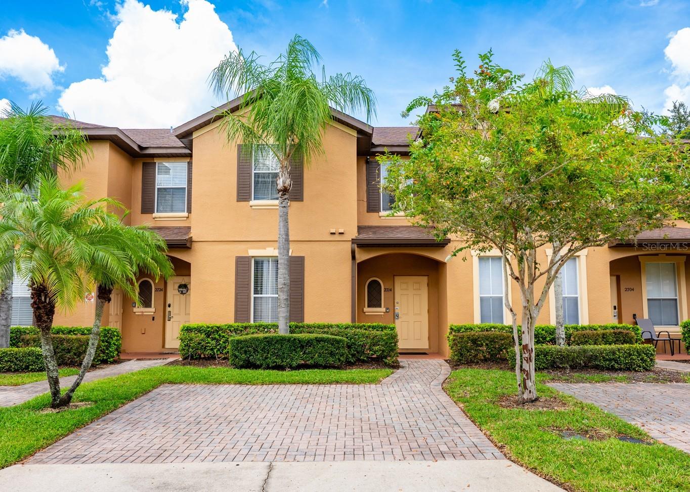 Ask about a lender-provided RATE BUY-DOWN CREDIT on this home //// Seller may consider buyer concessions if made in an offer //// Welcome to the perfect vacation getaway in Regal Palms at Highland Reserve, one of Davenport’s most desirable short-term rental communities! This FULLY FURNISHED ~ TURN-KEY split bedroom floor plan is located in a quiet area of the community, yet just minutes from Orlando’s WORLD FAMOUS ATTRACTIONS. Whether you are enjoying it as your personal retreat or offering it to guests, this property checks all the boxes for comfort, convenience, and fun! The interior delivers a well designed layout with a stylish, modern color palette that feels fresh and inviting. The home also features UPGRADED FINISHES AND APPLIANCES, thoughtful decor, and an OPEN LIVING SPACE that truly feels like a “home away from home.” Enjoy the ease of driveway parking right in front, plus a covered front entry and covered rear porch – perfect for relaxing outdoors with a cup of coffee in the morning or winding down after a day of adventure in the evenings. Regal Palms is well known for its RESORT STYLE AMENITIES, offering something for everyone. Spend the day at the tropical paradise pool area complete with a LAZY RIVER, water slide, and hot tub, or head to the FITNESS CENTER for a workout. On-site dining and entertainment options include Frankie Farrell’s Pub & Grille, a classic ice cream shop, and a huge arcade and play area. With 24-hour GUARD GATED security you will enjoy peace of mind while taking advantage of everything this resort has to offer. The HOA takes care of nearly everything, including lawn care, exterior maintenance (roof included), basic cable, internet, pest control, trash service, and full access to the clubhouse and amenities. This makes ownership simple, stress-free, and ideal for vacation rentals. Best of all, the location can’t be beat! You will be just a short drive from Disney World, Universal Studios, SeaWorld, Aquatica, ESPN Wide World of Sports, Highlands Reserve Golf Club, Celebration Golf Club, and countless shops and restaurants. With its combination of a prime location, resort amenities and a true home-like feel, this property is the ideal choice for a vacation home or investment property in Central Florida!