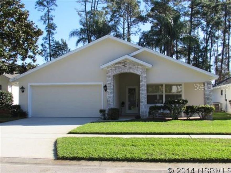 This beautiful home has a park-like backyard and is in the popular Countryside subdivision which is centrally located to shopping, professional offices, hospital, restaurants, civic center, schools and just a short drive to the beach. Lovely landscaping and a brick archway invite you up to the open front porch & front door. Foyer leads you into the grand, open dining room and living room area with volume ceiling. Sliding glass doors lead out to the screened lanai with view of the lush back yard greenery. The spacious eat-in kitchen will accommodate family gatherings. It has a pantry, under cabinet lighting, all appliances and a laundry closet. Split bedroom floor plan. Master bedroom suite has a vaulted ceiling and full bathroom with walk-in shower, linen closet, walk-in clothes closet, water closet, sink vanity with make-up area. Two bedrooms and full bathroom with tub on opposite side of house. Home has been freshly painted inside & out. Includes a sprinkler system, brand new heat pump system, new water heater, ceiling fans, new commodes, new sink faucet, new garbage disposal, bath flooring, garage lights & wash tub and a Termite Bond. You will truly enjoy living in this home and neighborhood. Association fees $182+$100 per quarter include use of community clubhouse, swimming pool & sundeck, tennis & basketball courts, and basic cable TV. ;Water: City