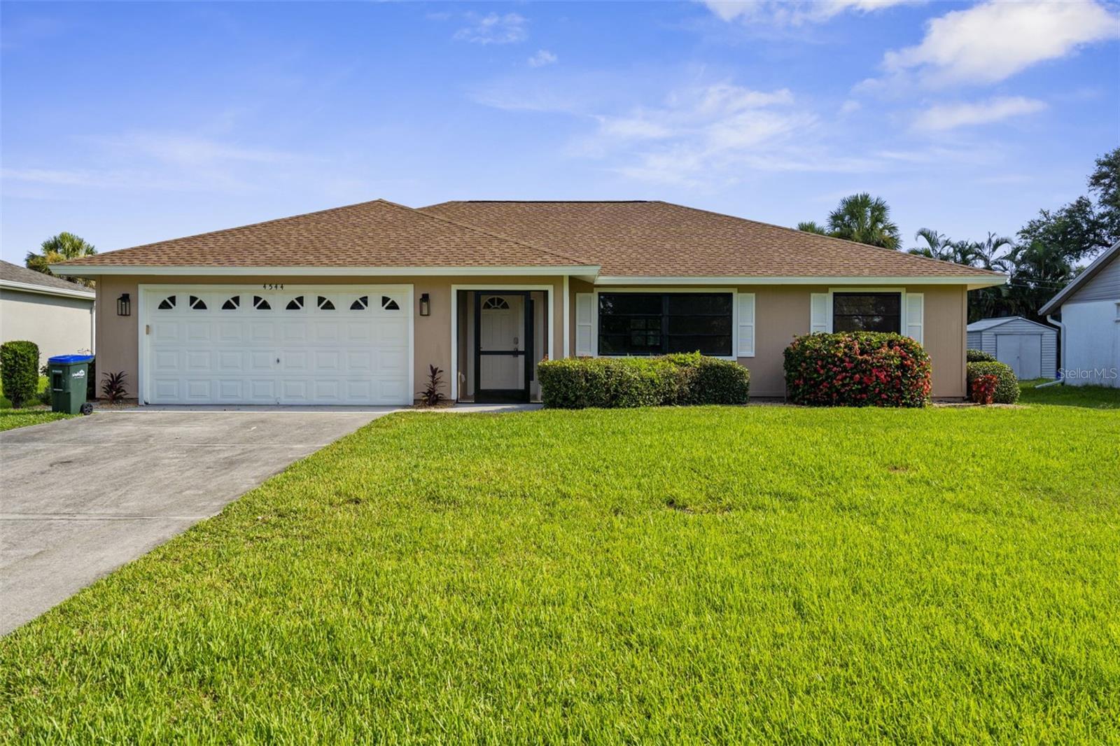 Welcome to this beautifully updated 3-bedroom, 2-bathroom home with a 2-car garage nestled in the heart of North Port, FL. Features 1,427 square foot of living space. Located on a quiet street, this home offers a perfect blend of modern style and comfortable living. Key Features & UpdatesNew Luxury Vinyl Plank (LVP) Flooring throughout – stylish, durable, and easy to maintain. Quartz Kitchen Counters with a large center island – perfect for entertaining and meal prep. Updated Bathrooms – tastefully tiled with high-end finishes that bring spa-like comfort. Newer HVAC System – enjoy year-round energy-efficient cooling and heating. Roof is Only 2 Years Old – peace of mind for years to come. Open-concept living and dining areas with excellent natural light. Split-bedroom floor plan for added privacy. Spacious master suite with en-suite bathroom and walk-in closet. Indoor laundry room for convenience. Exterior & Location Landscaped yard with room for a pool or garden. Covered patio area – ideal for relaxing or entertaining outdoors. Located near top-rated schools, parks, shopping, and easy access to I-75.No HOA or CDD fees. Schedule Your Showing Today! This turnkey home is ready for its next chapter. Whether you're a first-time buyer, investor, or looking to downsize in style, 4544 Wabasoo Ave offers incredible value and quality.Contact us today to schedule a private tour!
