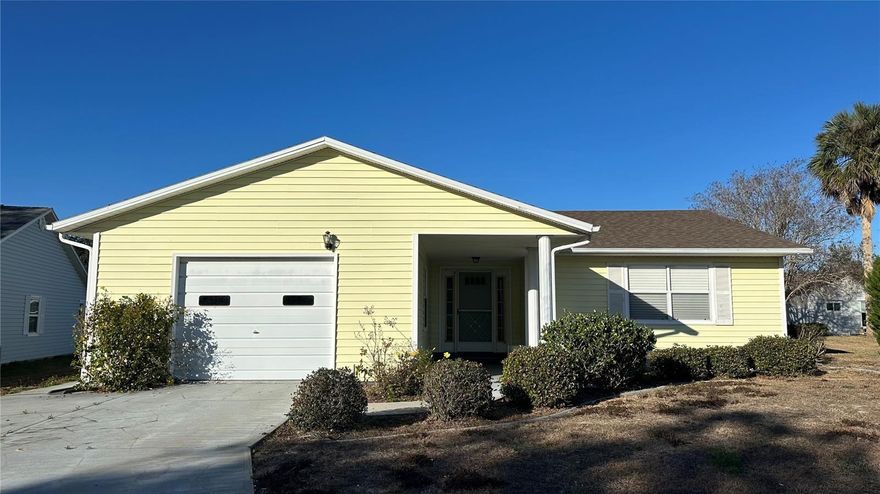 Welcome to 510 Galloway Ct, located in the highly sought after Scottish Highlands 55+ deed-restricted community.
This 1,171 sq ft, 2-bedroom, 2-bath home is tucked away on a quiet cul-de-sac with no thru traffic, offering privacy and peaceful living. Built in 1988, the home features major updates including a new roof (2022) and new water heater (December 2024)—big-ticket items already taken care of.
The home offers an open floor plan with a skylight in the living room, filling the space with natural light. The dining area features sliding glass doors leading to a covered, screened lanai, perfect for enjoying Florida mornings and evenings. A breakfast bar connects the kitchen and dining area, ideal for entertaining.
The primary bedroom includes an en-suite bathroom and walk-in closet, while the secondary bedroom is perfect for guests or a home office. The interior has been freshly painted, and carpet has been removed, giving buyers the opportunity to select their preferred flooring and update the home to their taste. To add even more value, the seller is offering a $5,000 credit toward appliances and flooring, making this an excellent remodel-ready seasonal home or retirement residence.
Additional features include a one-car garage with driveway. The $215 monthly association fee covers maintenance of all community amenities and common areas, sewer services, free digital starter cable TV, and reserve funding. Lawn care and trash pickup are not included.
Scottish Highlands offers resort-style amenities, including an Olympic-size pool, outdoor pool, hot tub, tennis courts, pickleball courts, other year-round activities. Conveniently located near shopping, dining, medical facilities, and major roadways.
Ideal for buyers seeking a Florida year-long retirement home or a low-maintenance seasonal retreat.