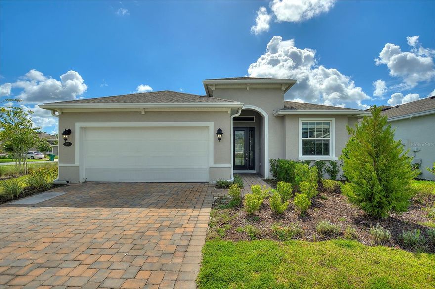 Elegant 3-bedroom, 3-bath home in the Victoria Hills Golf Community. This open-concept residence features a designer island kitchen with quartz countertops, birch cabinetry, GE appliances, and pendant lighting, perfect for entertaining. The split-bedroom layout provides privacy, including a secondary suite with its own en suite bath.

Residents enjoy resort-style amenities, including a championship golf course, clubhouse with dining and social events, pool, fitness center, tennis and pickleball courts, and scenic walking trails. Conveniently located near historic Downtown DeLand, beaches, shopping, and major highways, this home offers the ideal combination of luxury, lifestyle, and location.