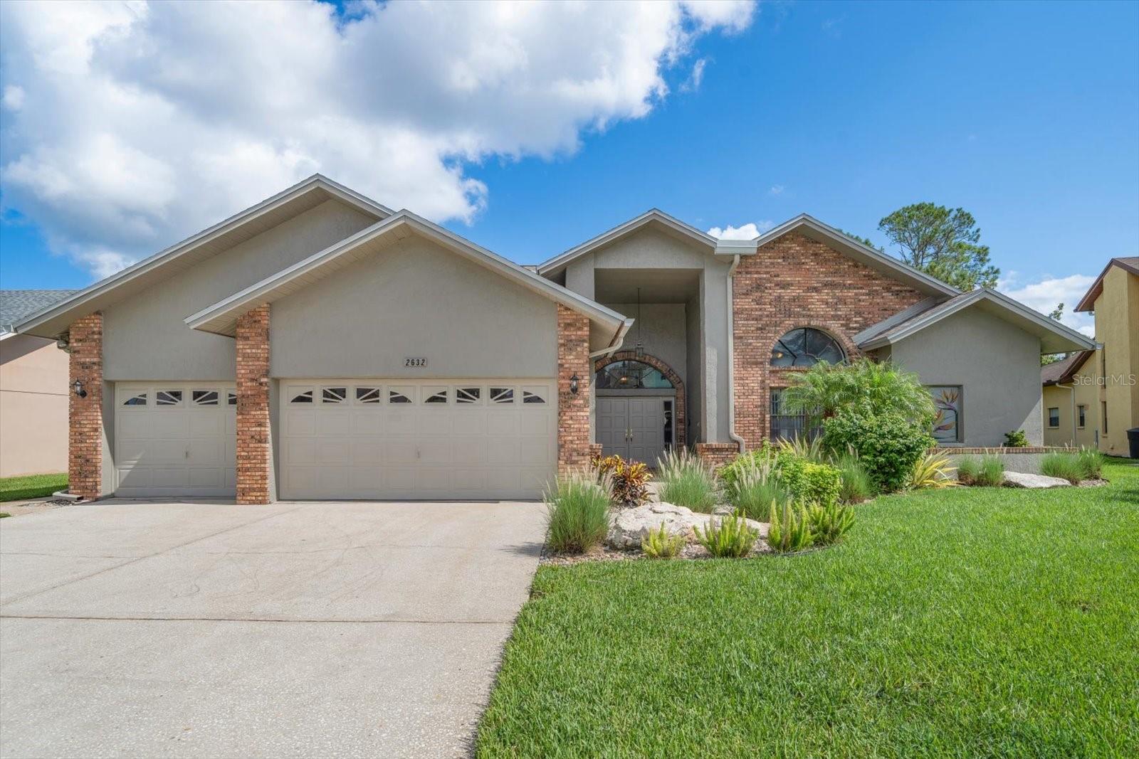 Some Photos have been Virtually Staged. Opportunity is Knocking with this Spacious 5 Bedroom, 3 Bathroom, 3 Car Garage Pool Home with Over 3,000 Sq/Ft Tucked Away on Quiet Cul-De-Sac in Popular North Clearwater/Countryside Area. Custom Built in 1987, This Home Features Soaring Ceilings Throughout, a Sprawling 3 Way Split Bedroom Plan, Gorgeous Screened Pool & Spa with Paver Deck & Child Safety Fence, Oversized Interior Laundry Room with Plenty Of Cabinets, Tub Sink & Room for Refrigerator or Freezer, Central Vacuum System, Fireplace & Irrigation System to Ensure Lush Grounds. The Attractive Brick Entryway & Double Doors Offer a Warm Welcome To All. Roof & Skylights New in 2021, HVAC Systems New in 2018 & 2019. With an Elevation at 79 Feet, This 1/4 Acre Property is Located in A Non Flood / Non Evacuation Zone & No Flood Insurance Is Required. Just Minutes to Highly Rated Schools, World Class Beaches, Popular Restaurants, Trader Joe's, Large Shopping Mall & Countryside Country Club Offering Golf, Tennis, Swimming, Pickleball, Fitness Center, Gourmet Dining & Events for the Entire Family. HOA is Only $150/Yr. Lifelong Memories are Sure To Be Made Here as This Home Will Surely Be the Desired Gathering Place For All of Your Friends and Family.